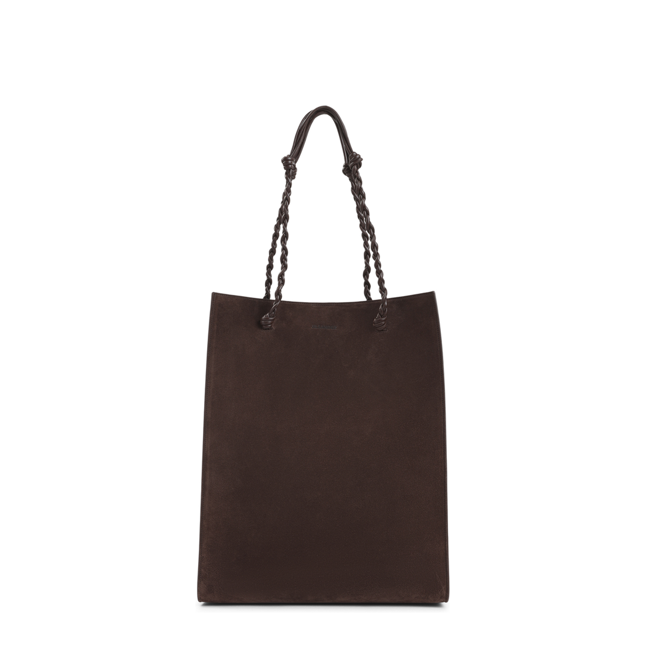 The Marino Calf Leather Tote - Midnight Brown - Image 2