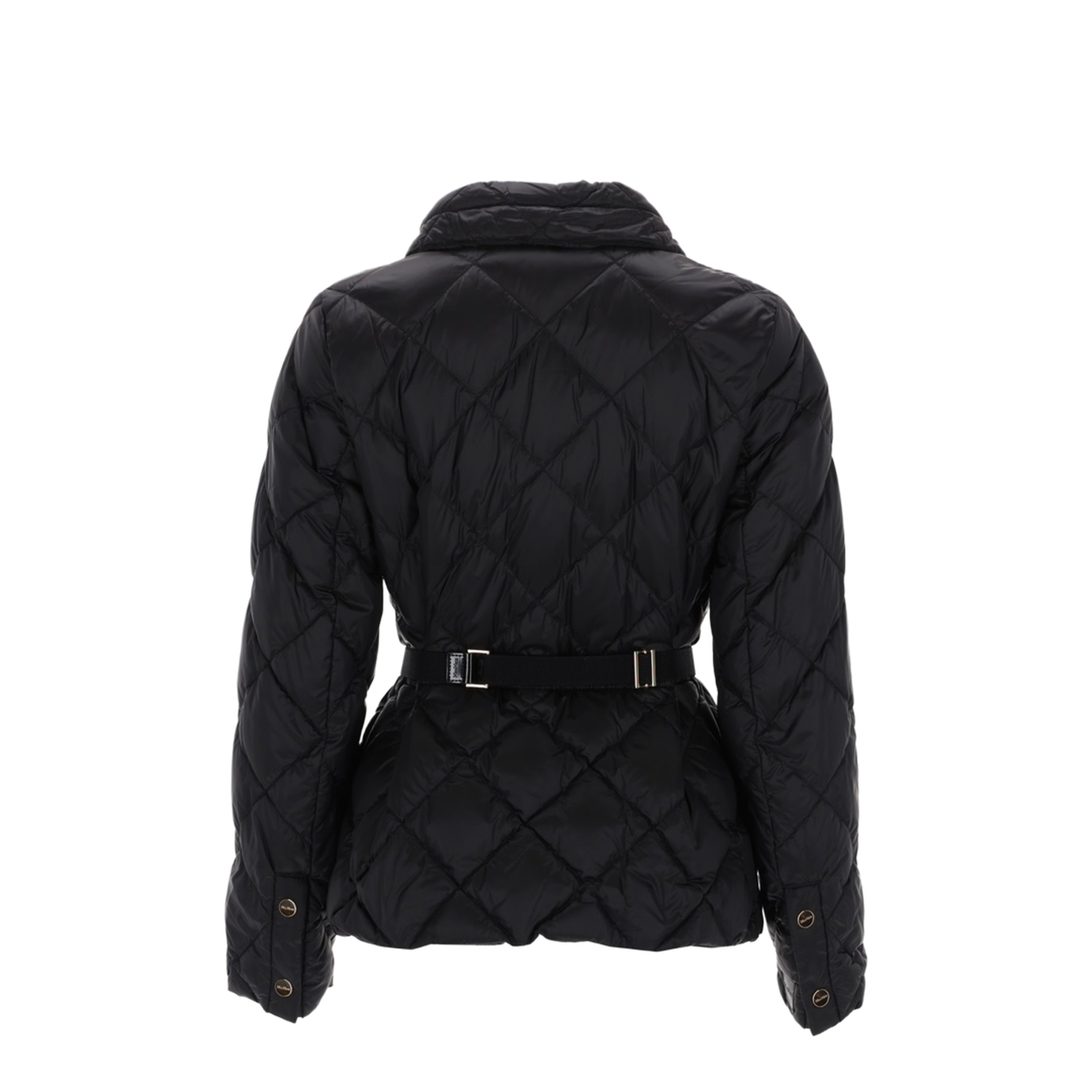Quilted Jacket with Belt - Image 2