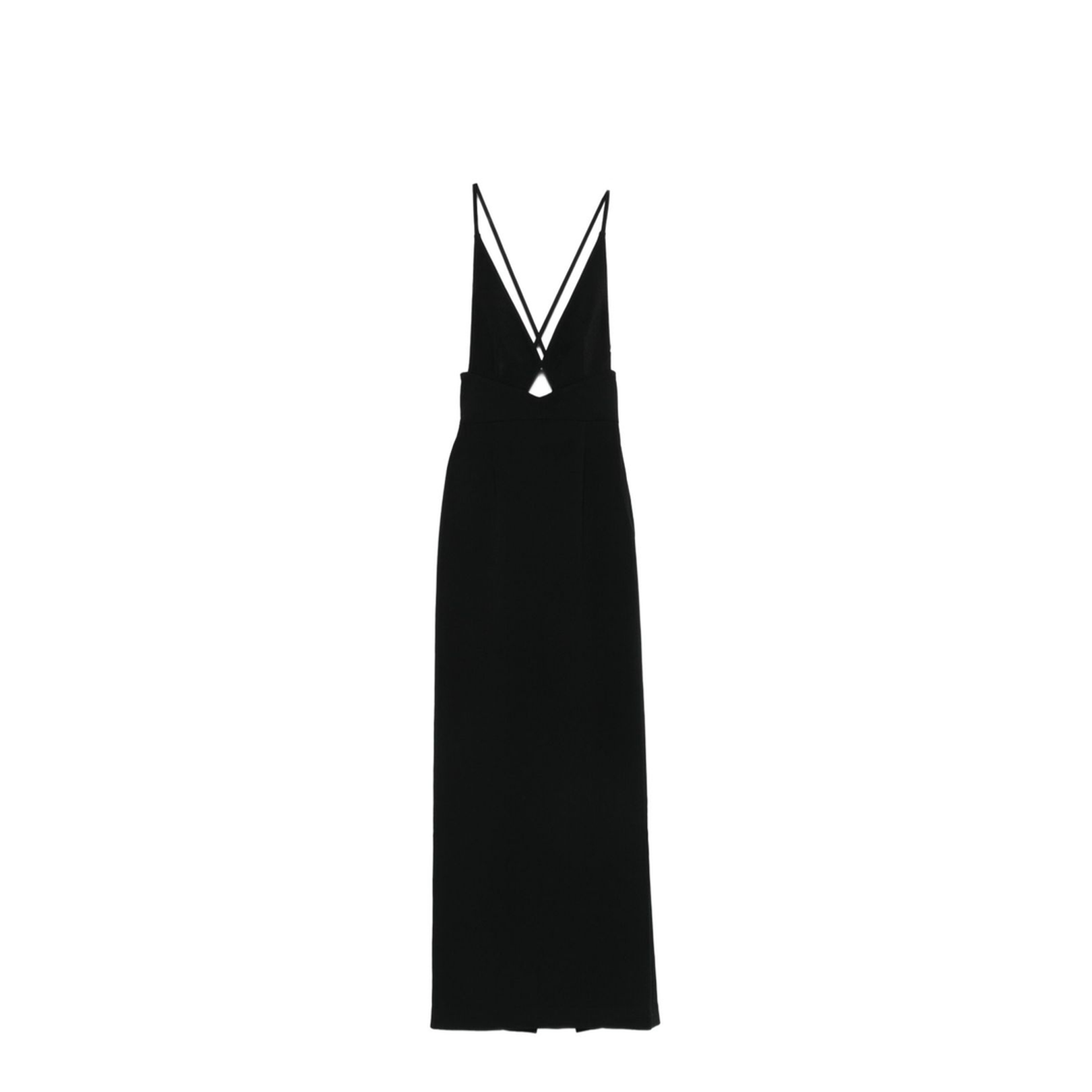 Cross-Back Straps Maxi Dress - Image 1