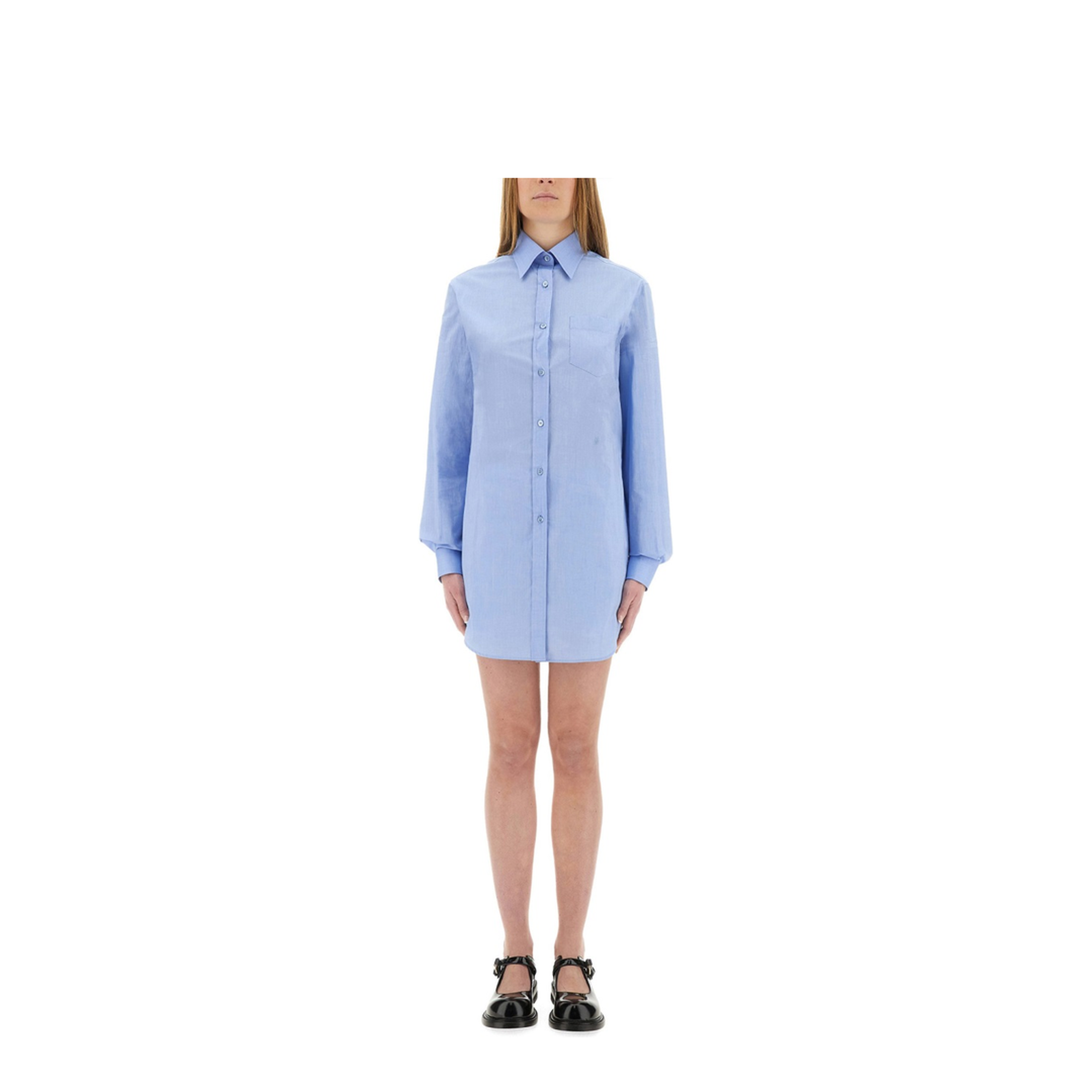 Poplin Chemise Jumpsuit - Image 1