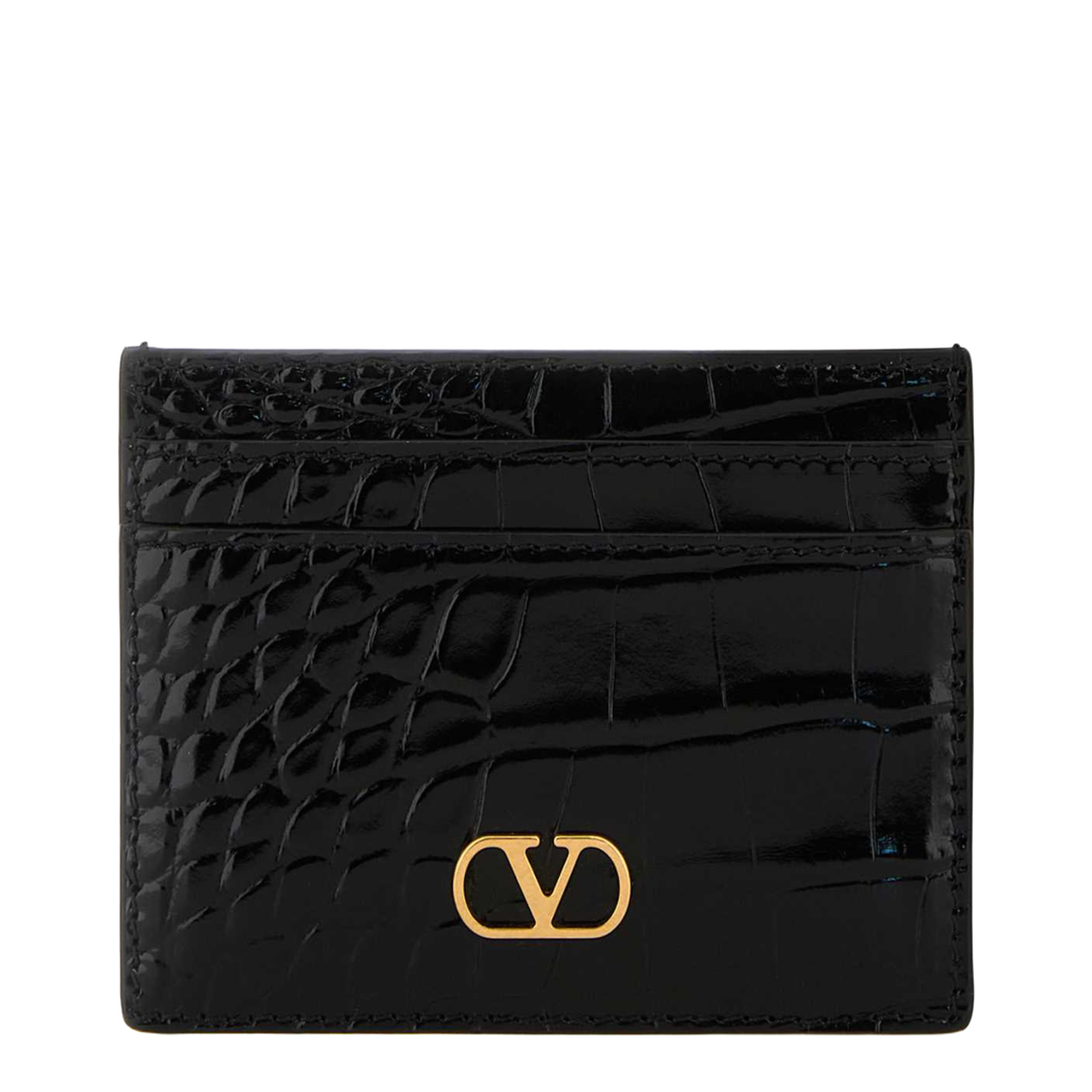 VLogo Plaque Bi-Fold Wallet - Image 1