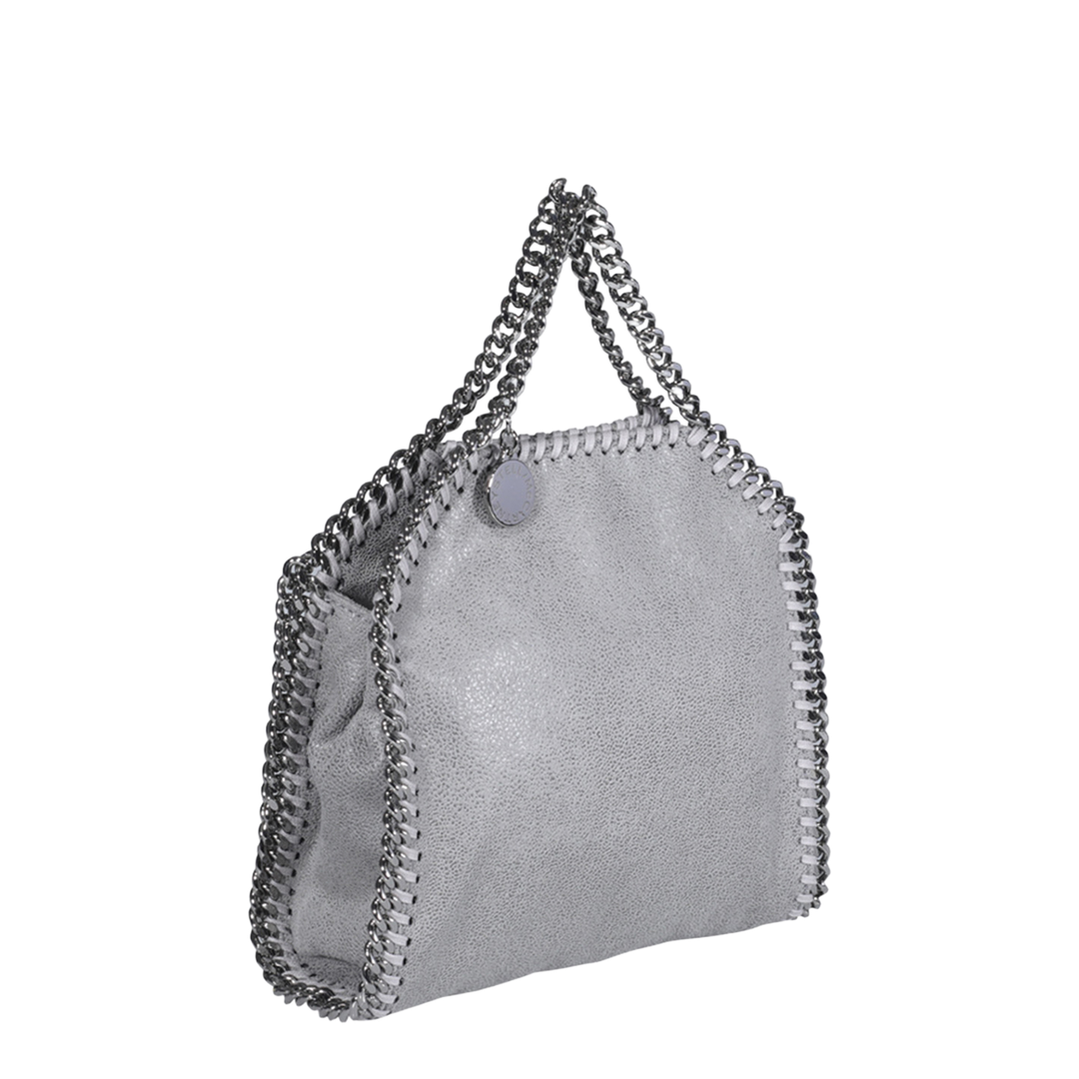 Falabella Tiny Polyester Tote - Light Grey - Image 2