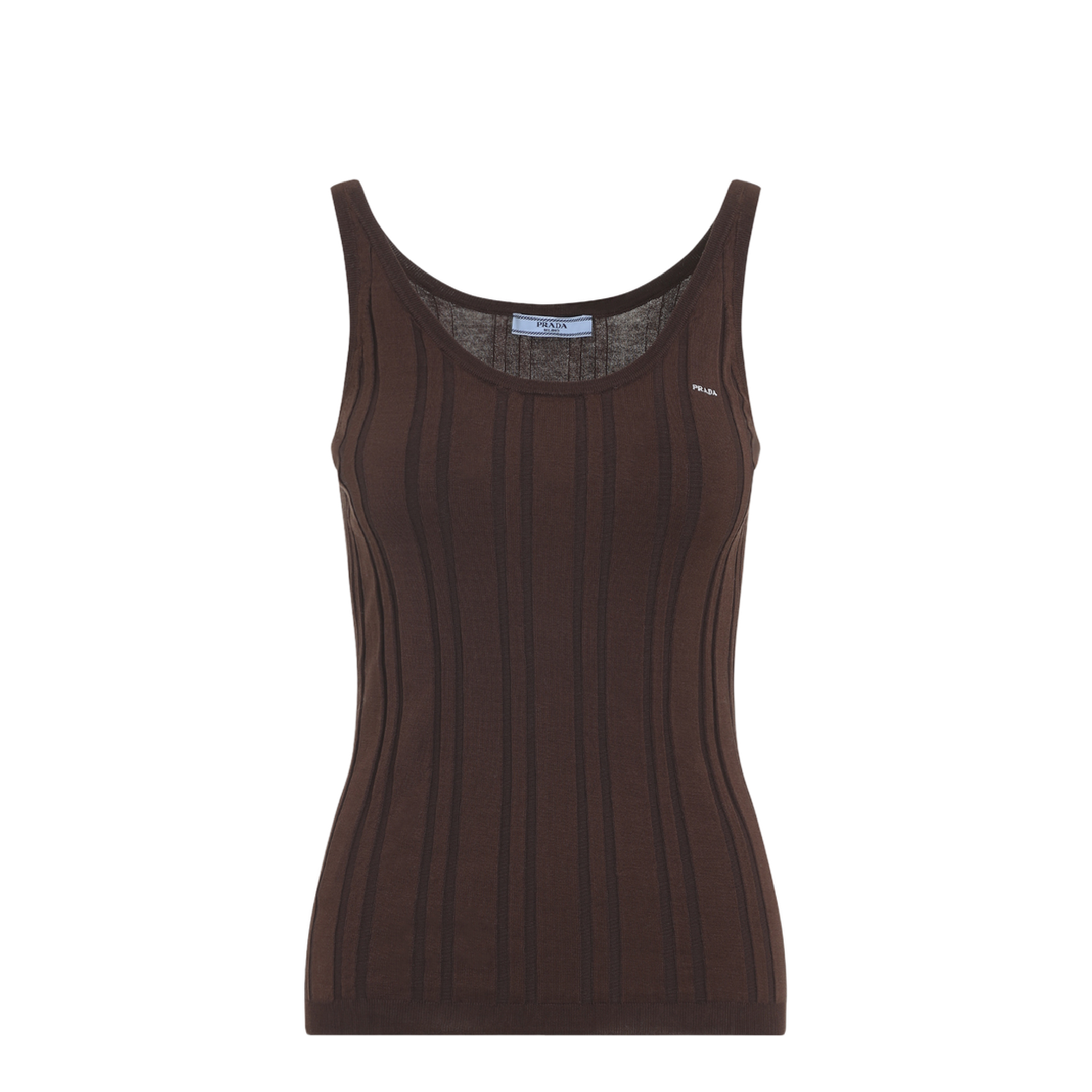 Ribbed Knit Tank Top - Image 3