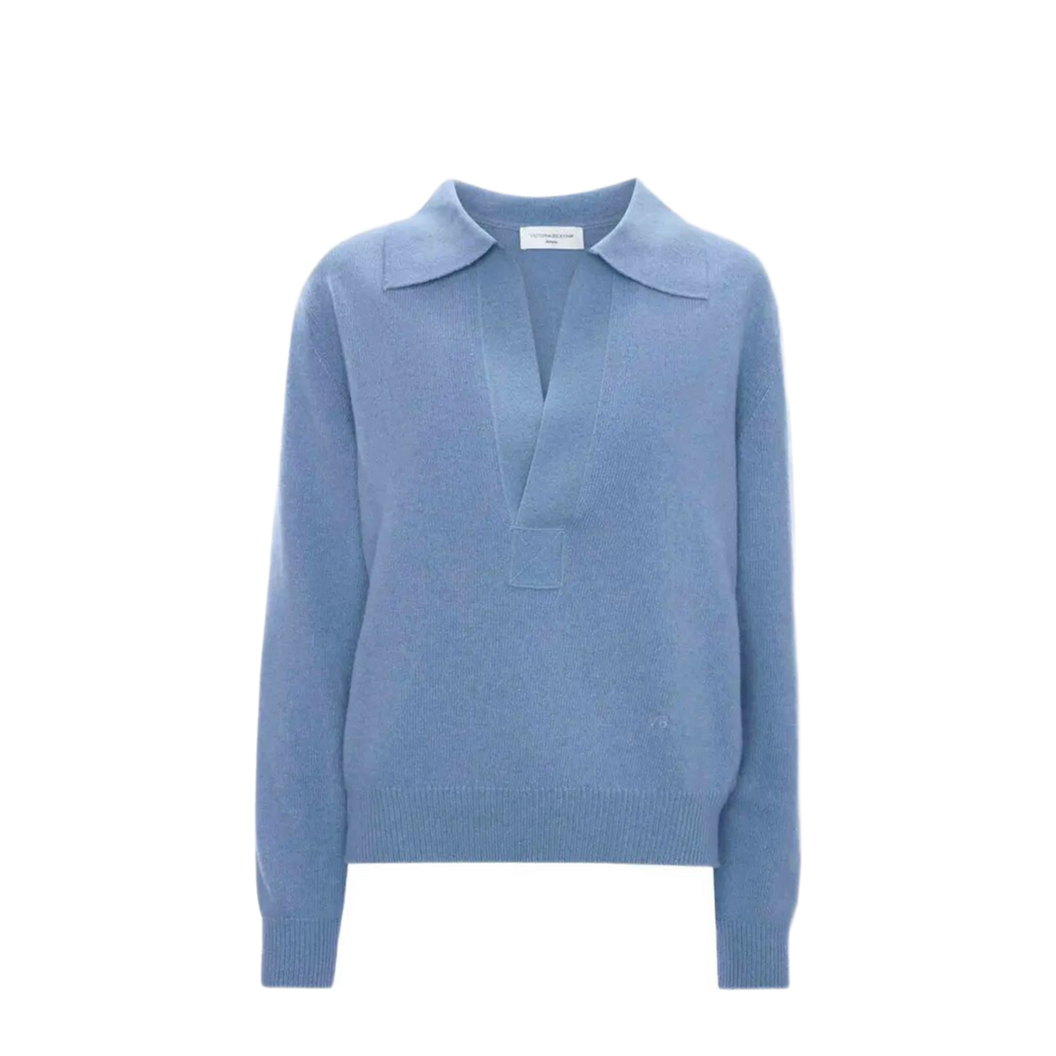 Genevieve Polo Jumper in Merino Wool - Image 6