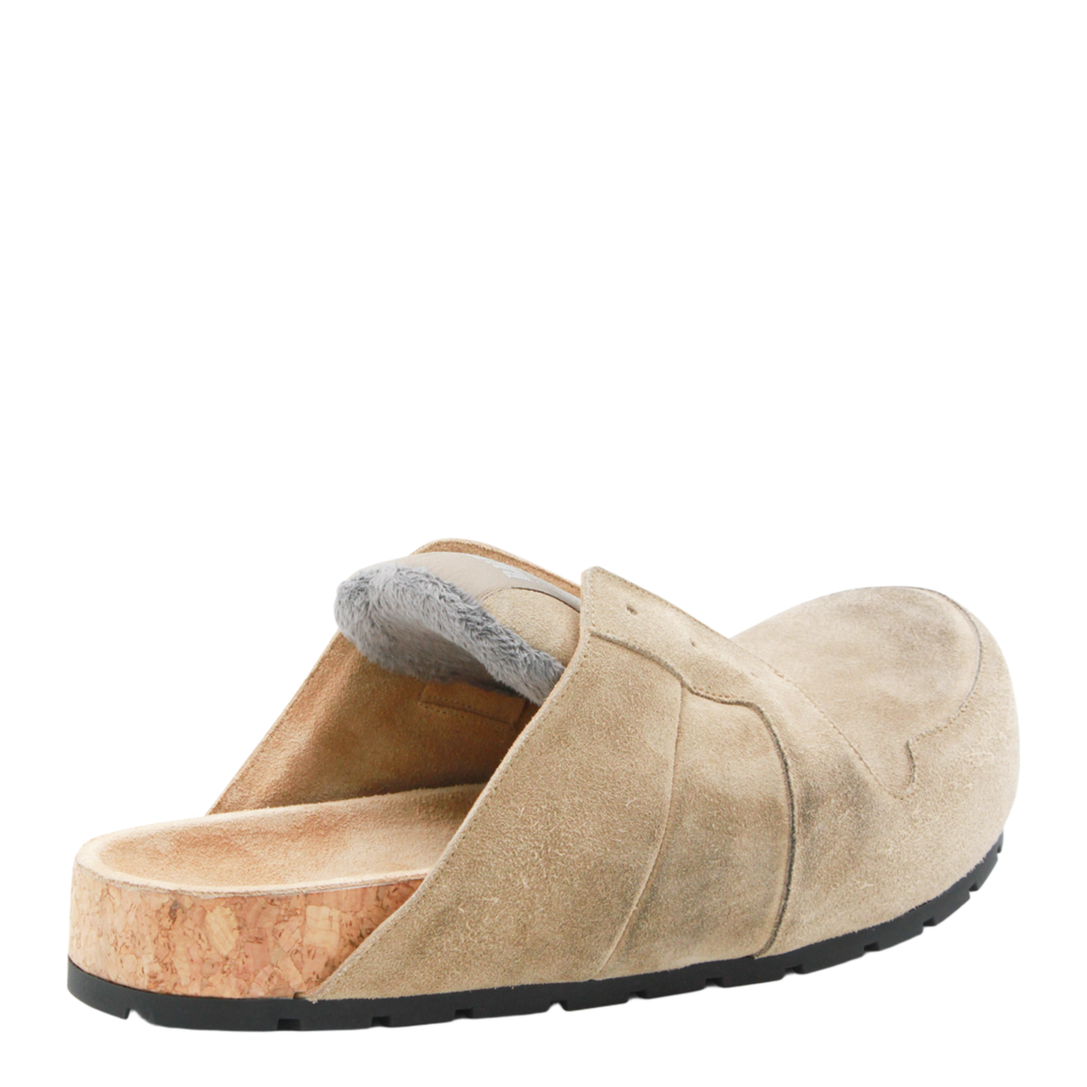 Dumbo Sabot in Distressed Suede Calfskin - Image 5