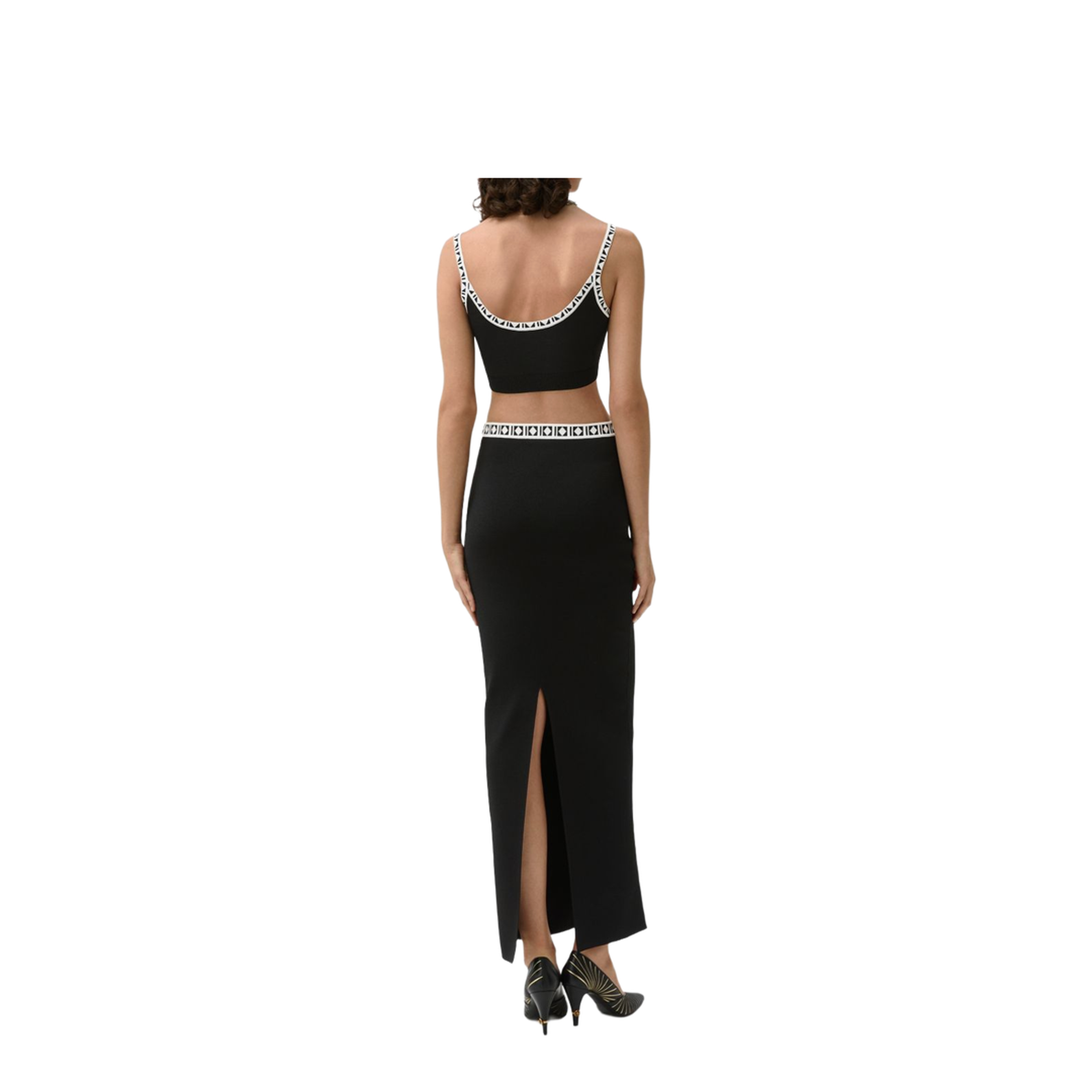 Skirt with back slit - Image 5