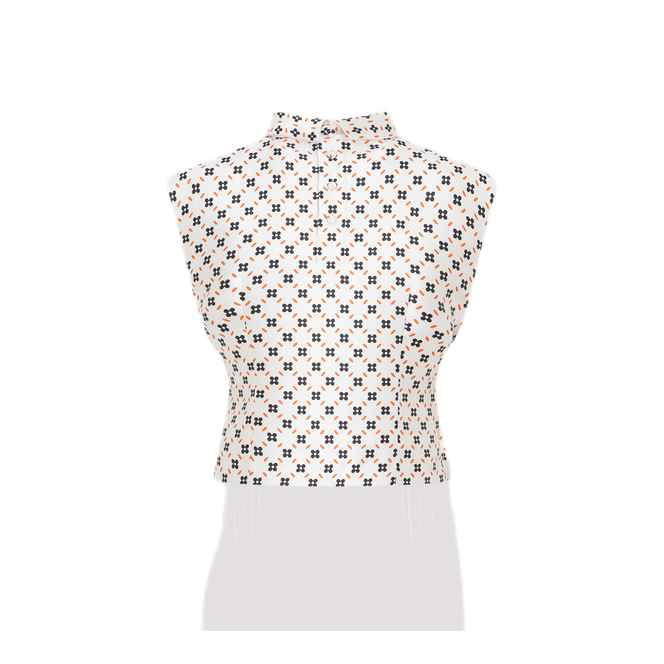 Cropped Sleeveless Top - Image 4