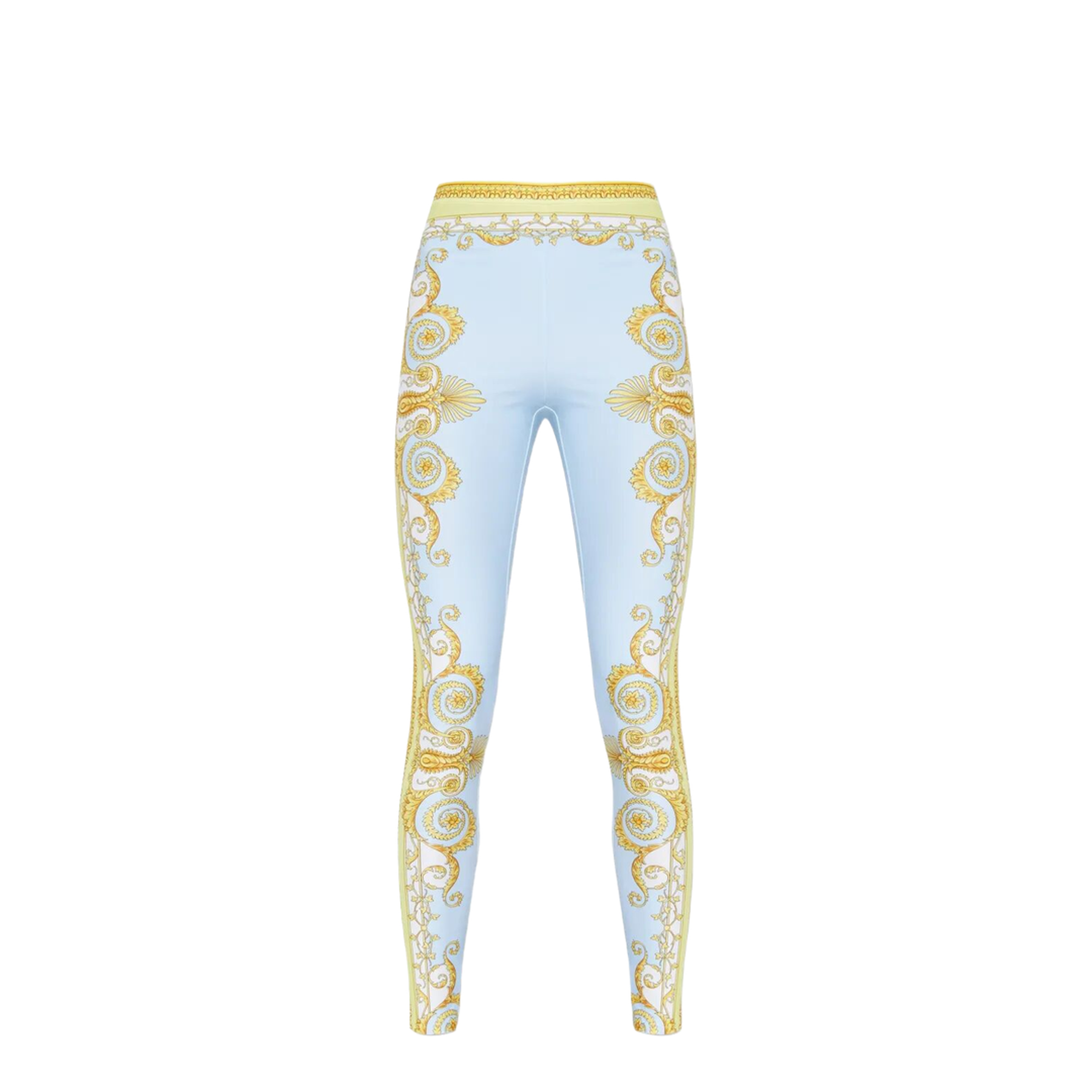 Baroque-Print Leggings - Image 1