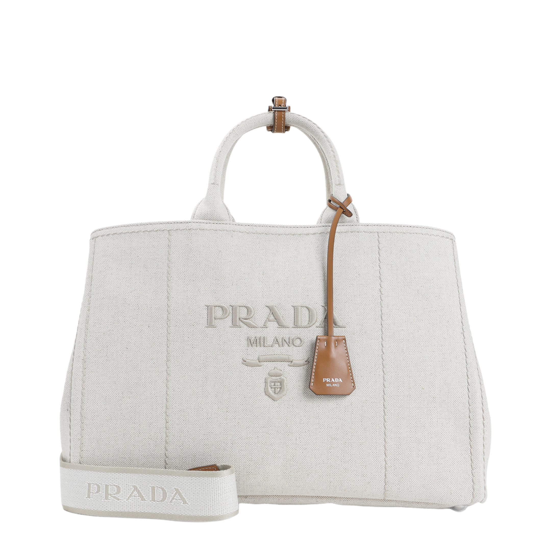 Jardinère Extra-Large Linen Blend Tote Bag - Natural - Image 2