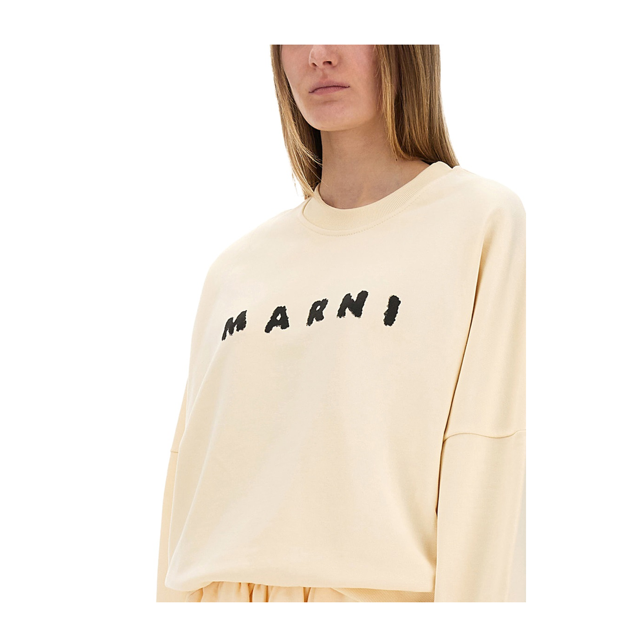 Cotton Sweatshirt With Print - Image 4