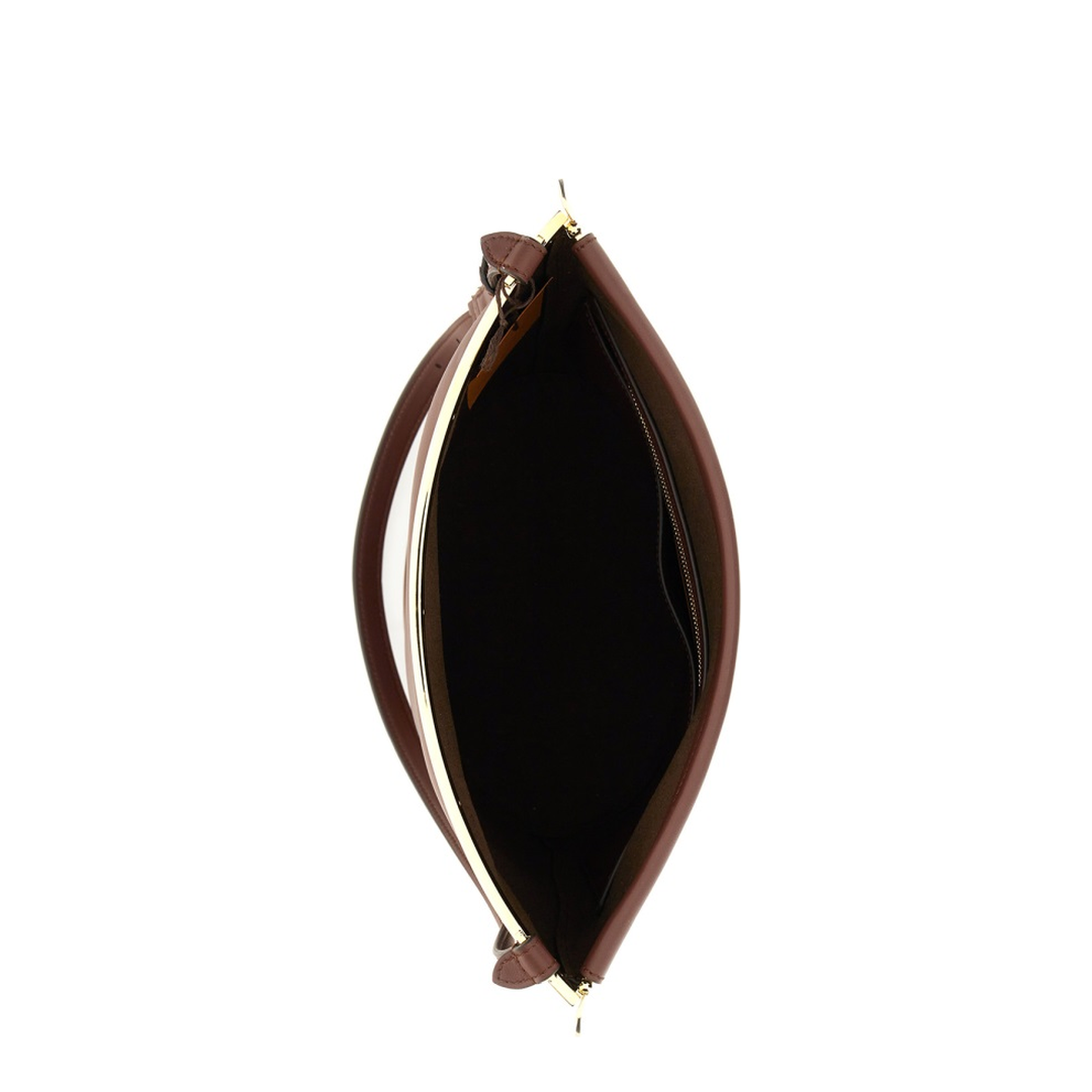 Small Calfskin Bucket Bag - Brown - Image 3