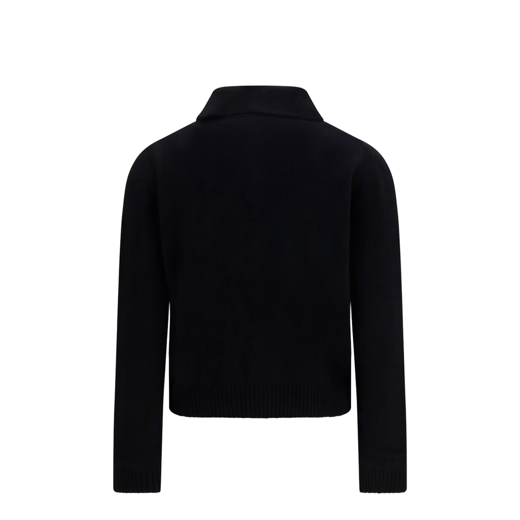 Wool and Cashmere Polo Sweater - Image 2