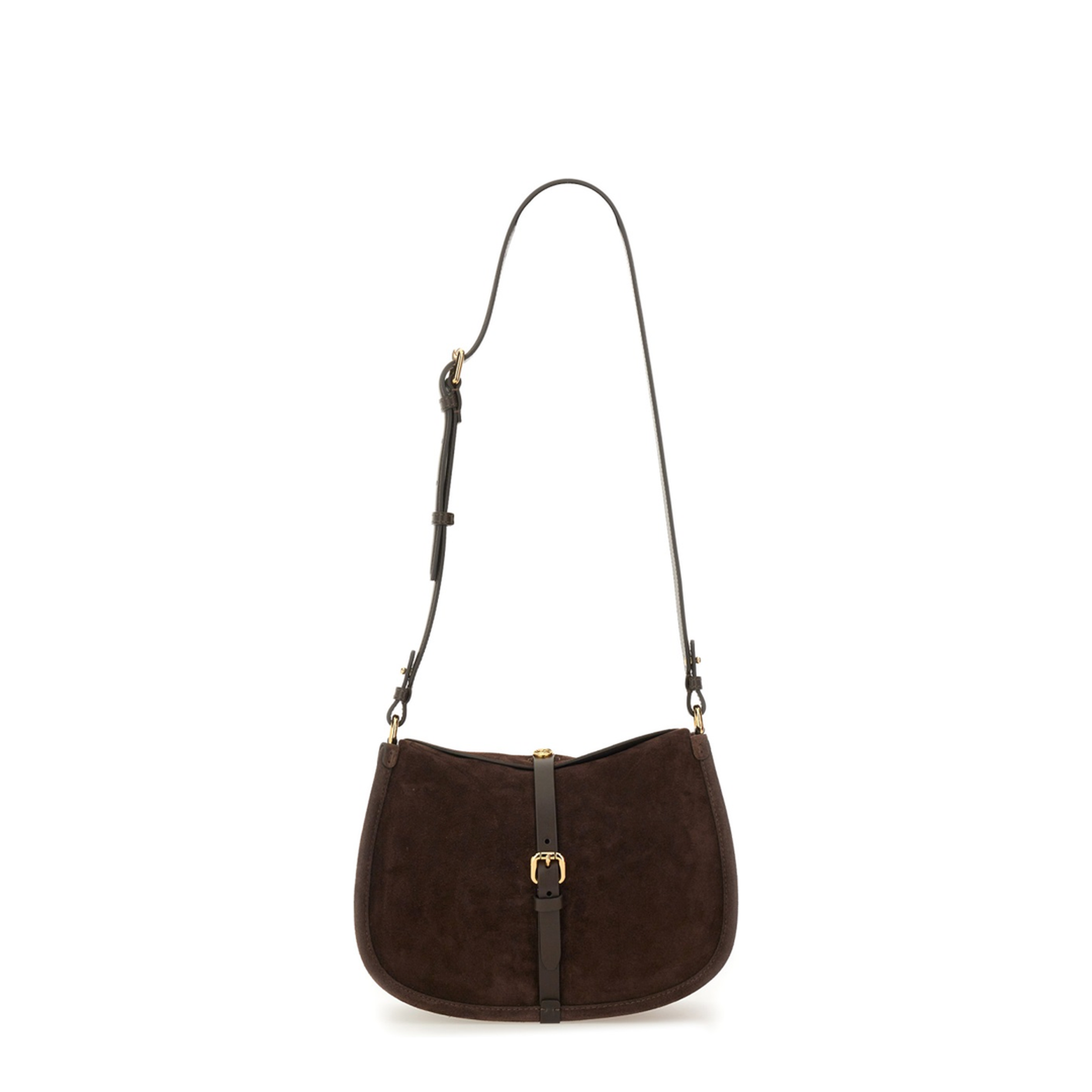Pony Medium Suede Bag - Brown - Image 3