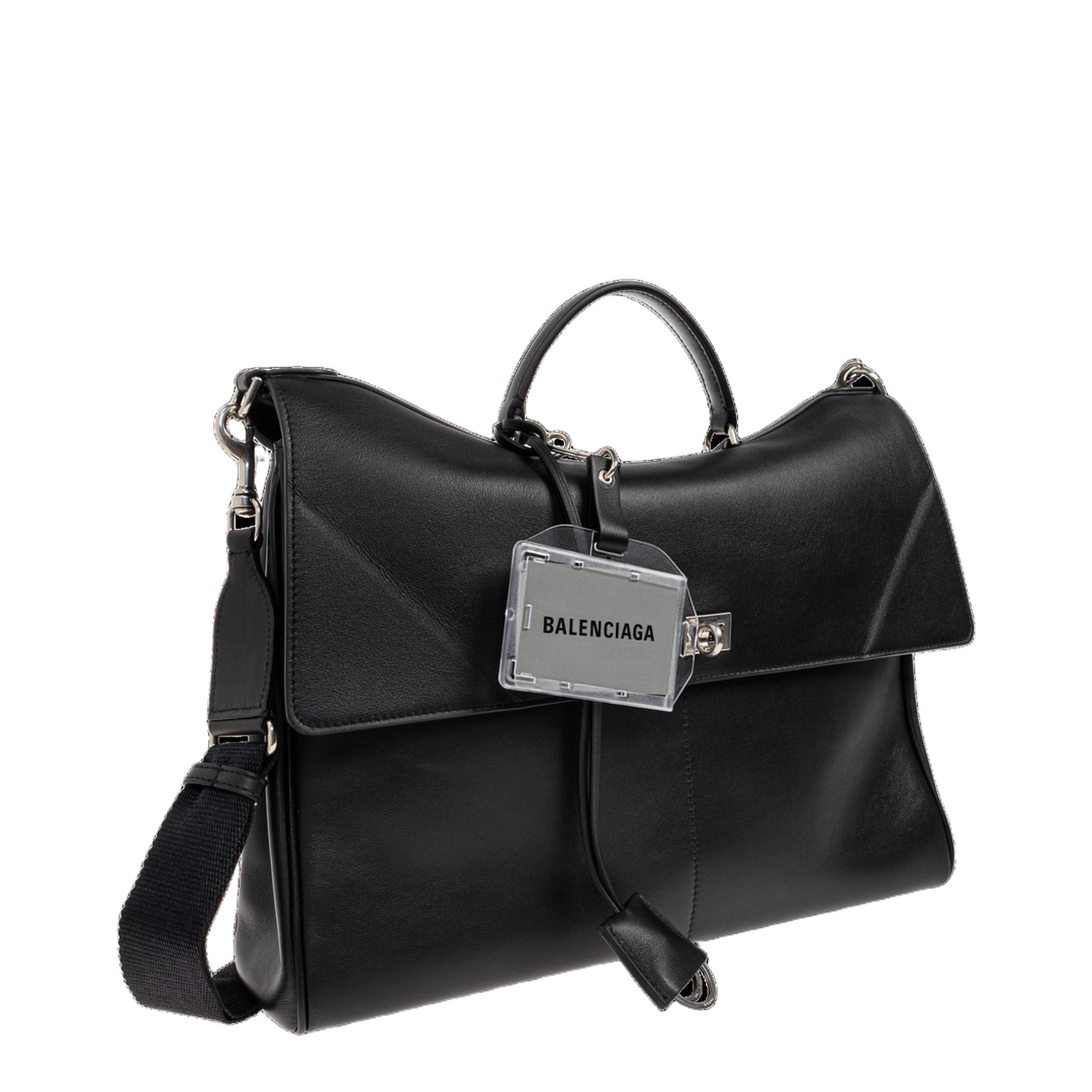 Rodeo Leather Portfolio Bags - Black - Image 5
