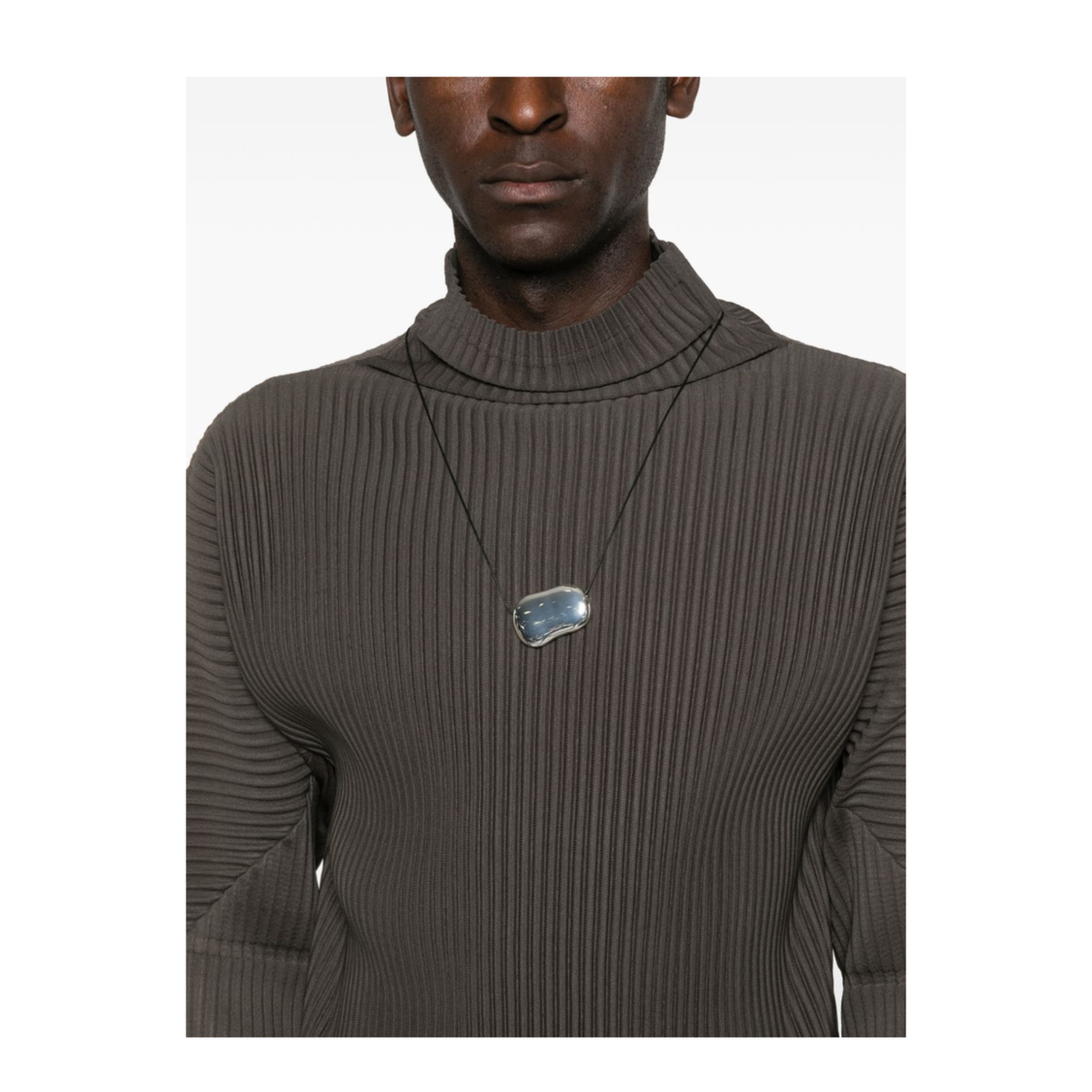 Plisse Knit Sweater - Image 2