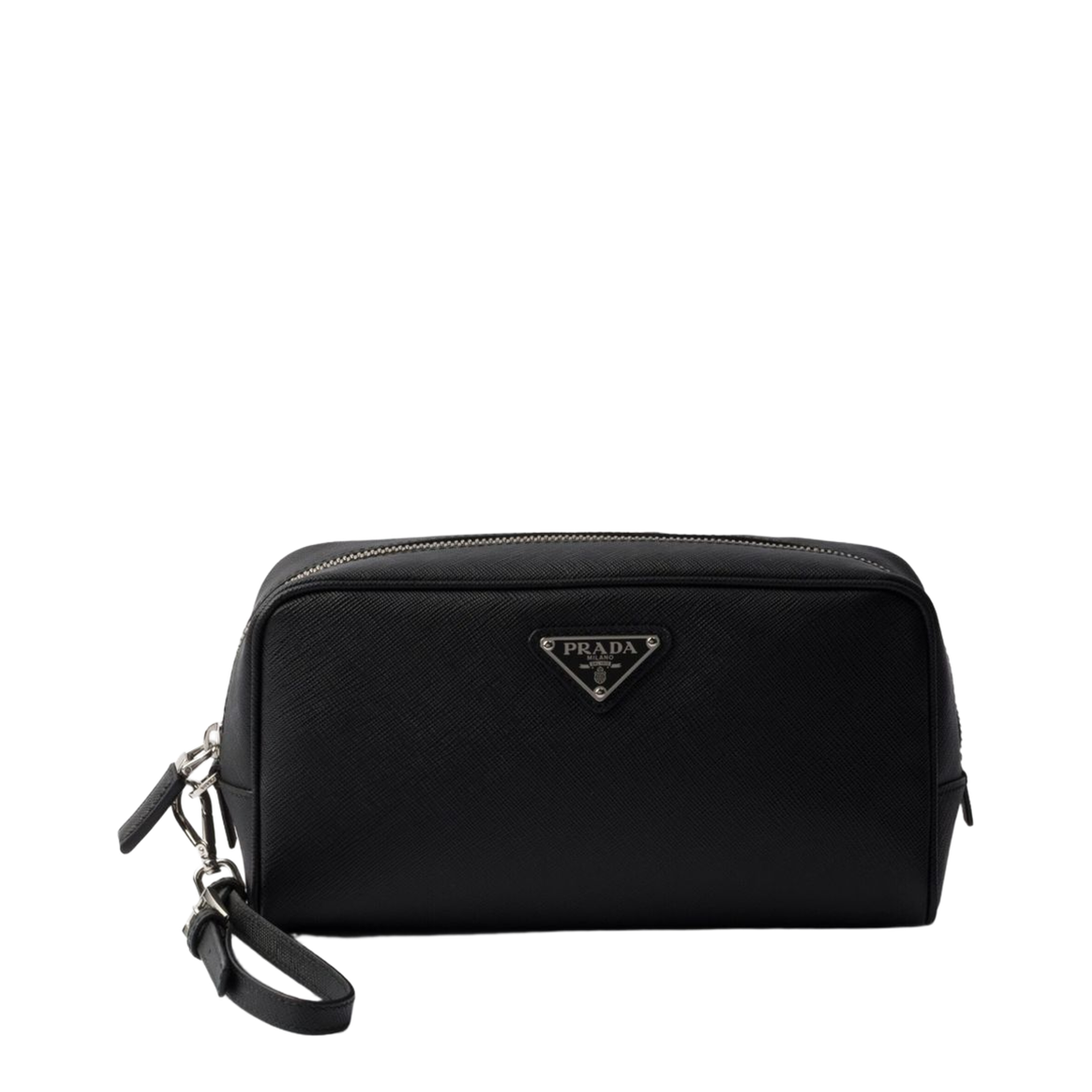 Saffiano Pouch - Black - Image 1