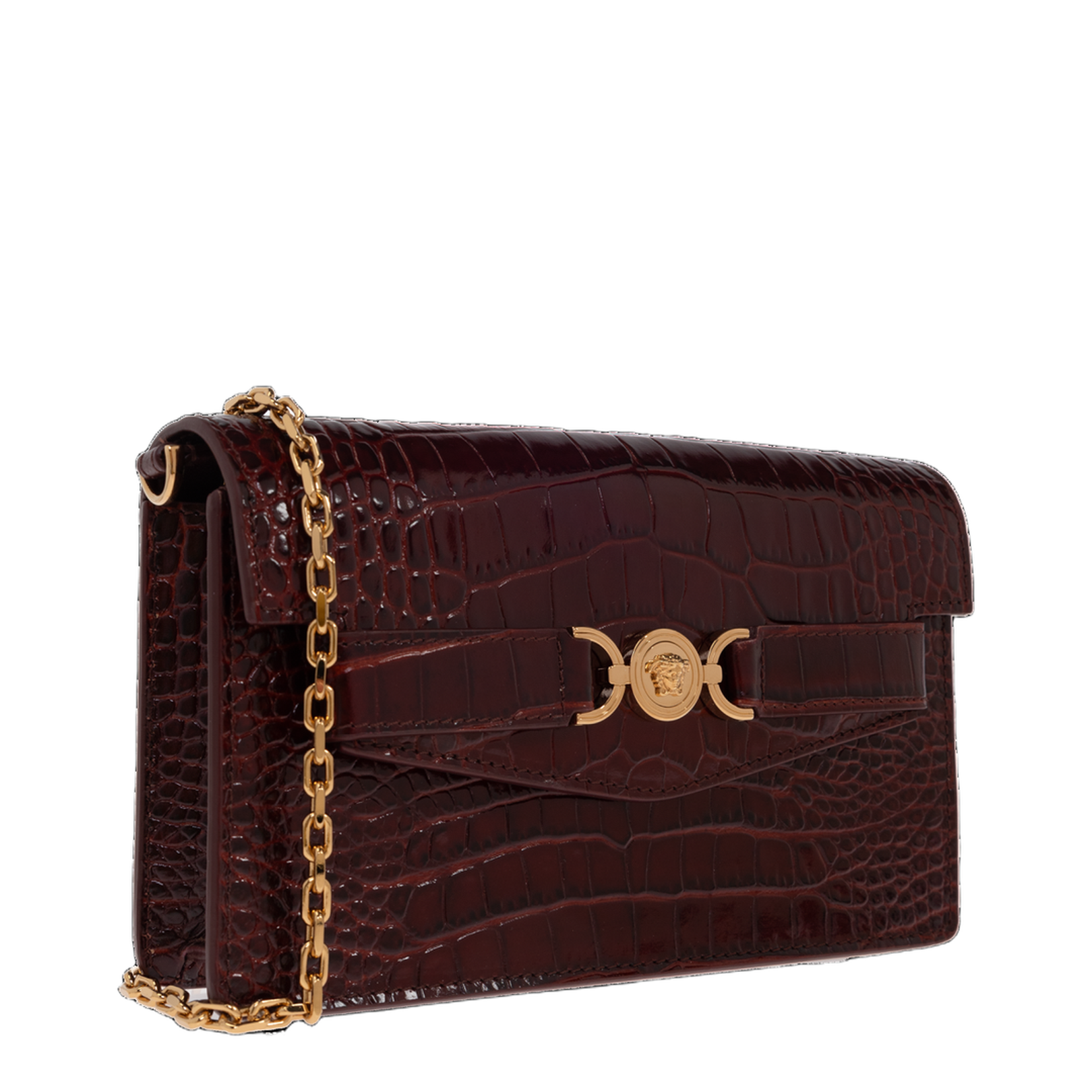 Chain Wallet Burgundy - Image 4