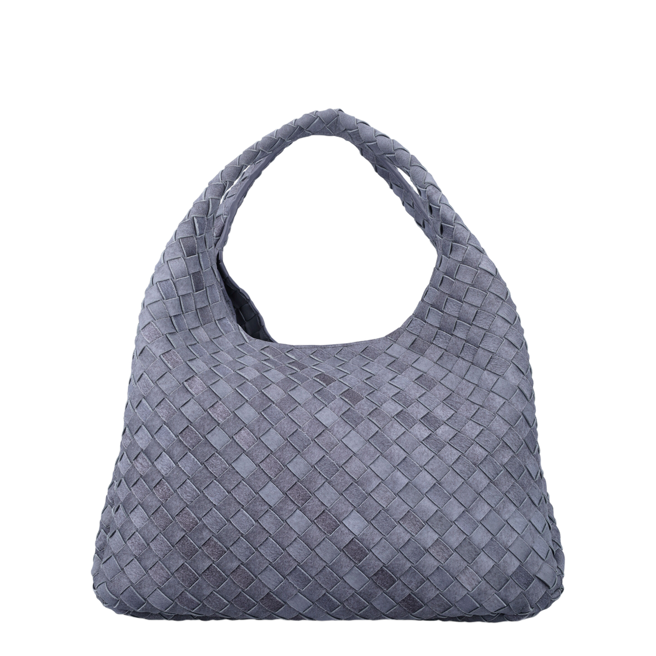 Campana Large Lambskin Shoulder Bag - Cloudy indigo - Image 2