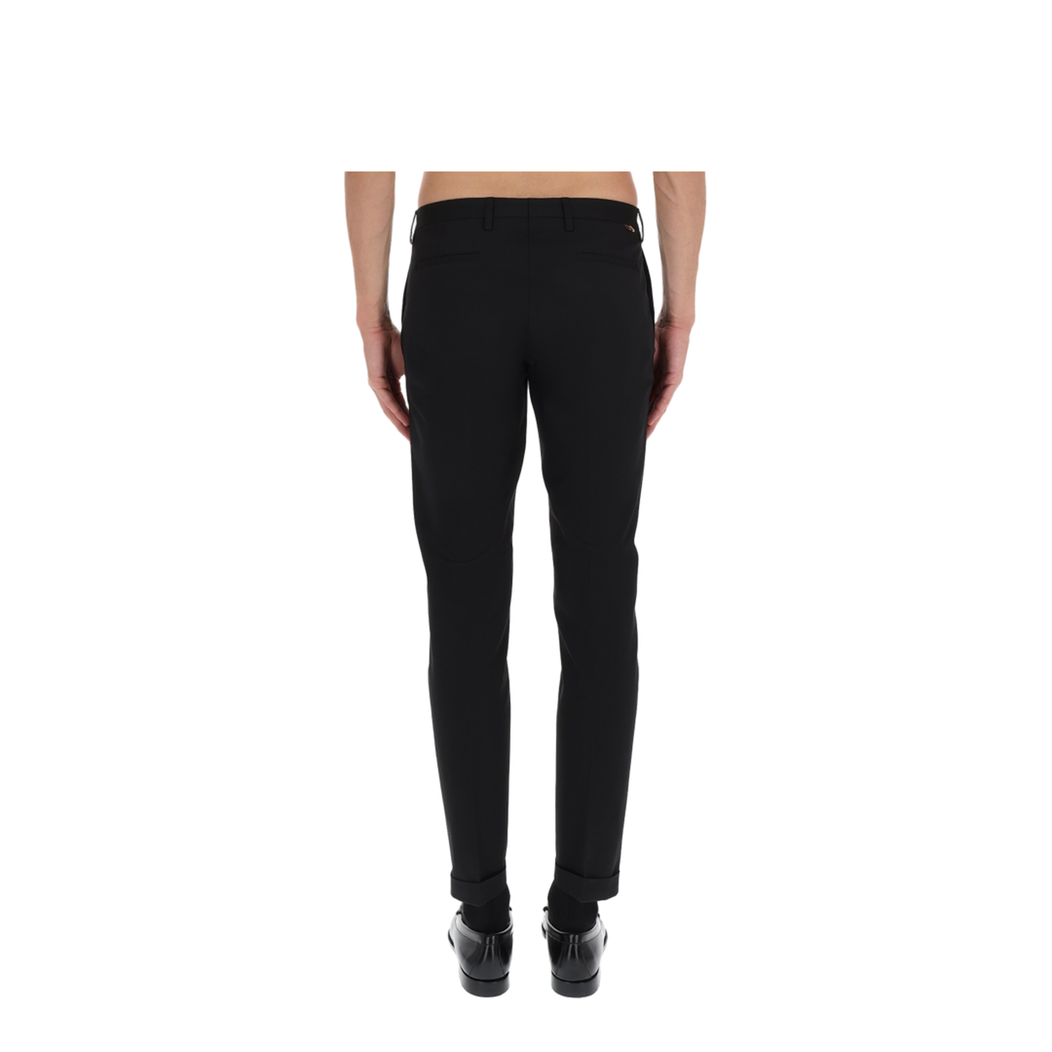 Cotton Tailored Pants - Image 5