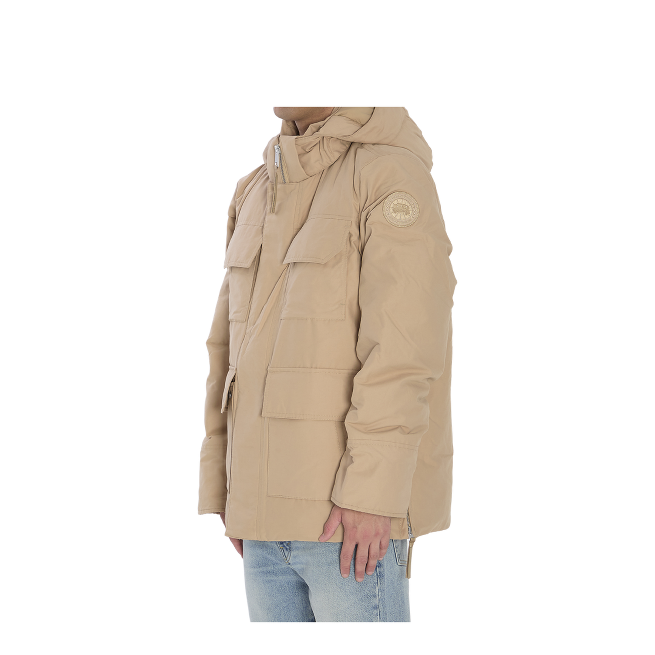 Maitland Parka In Beige - Image 2