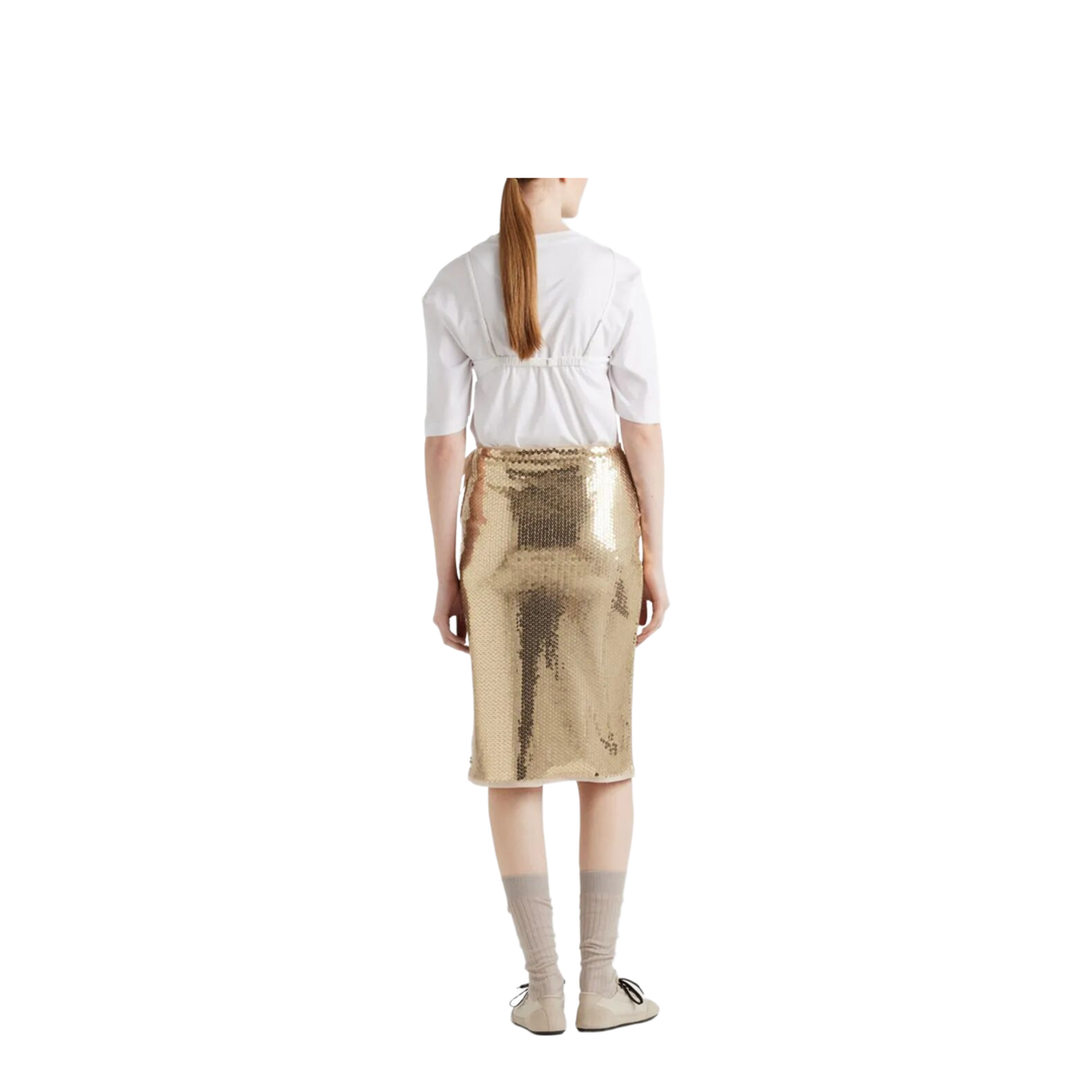 Sequined Pencil Skirt - Image 3