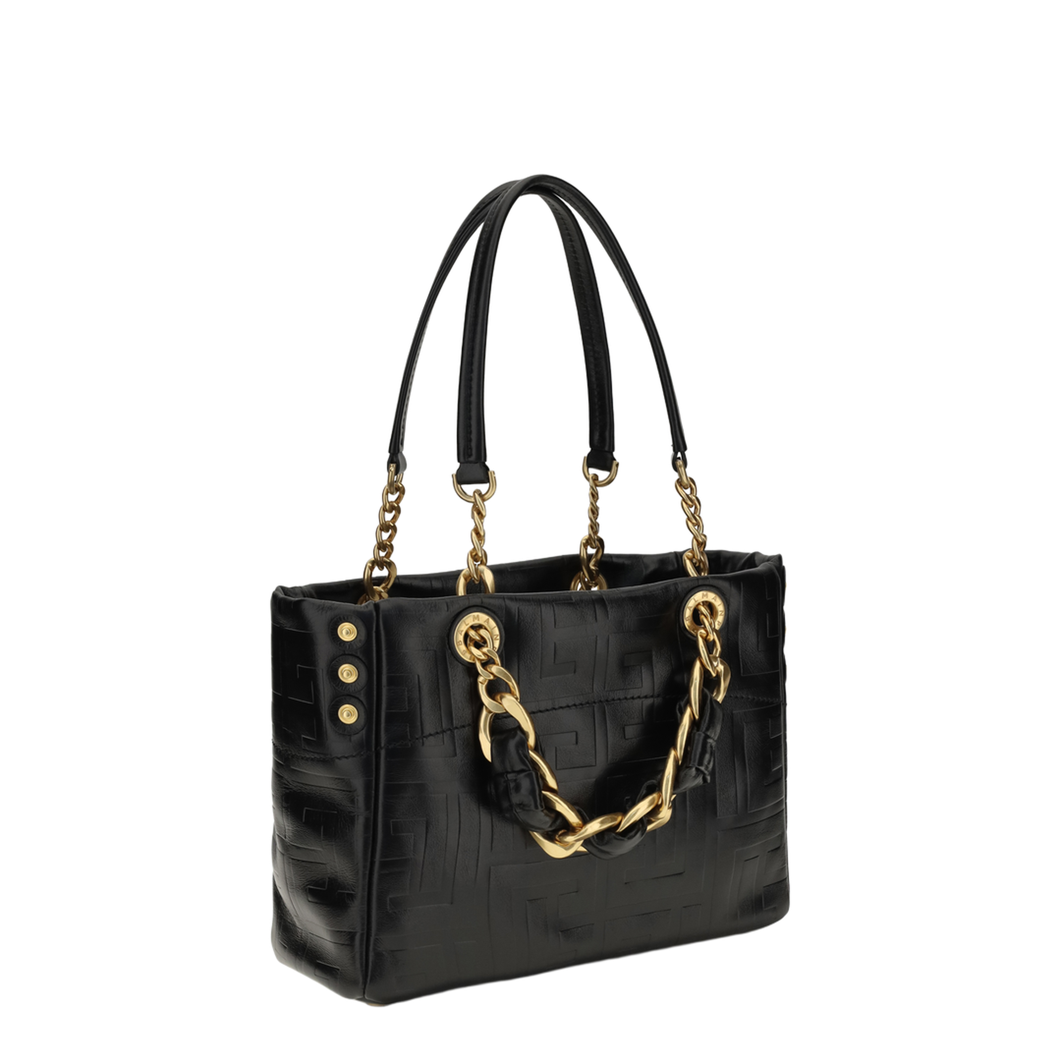 Cabas 1945 Small Lambskin Tote - Black - Image 3