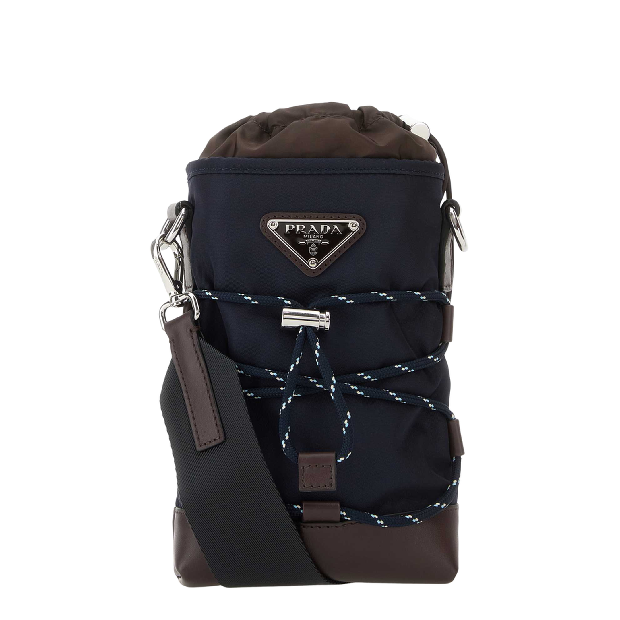 Speedlock Re-Nylon & Leather Smartphone Case - Bleu Navy - Image 1