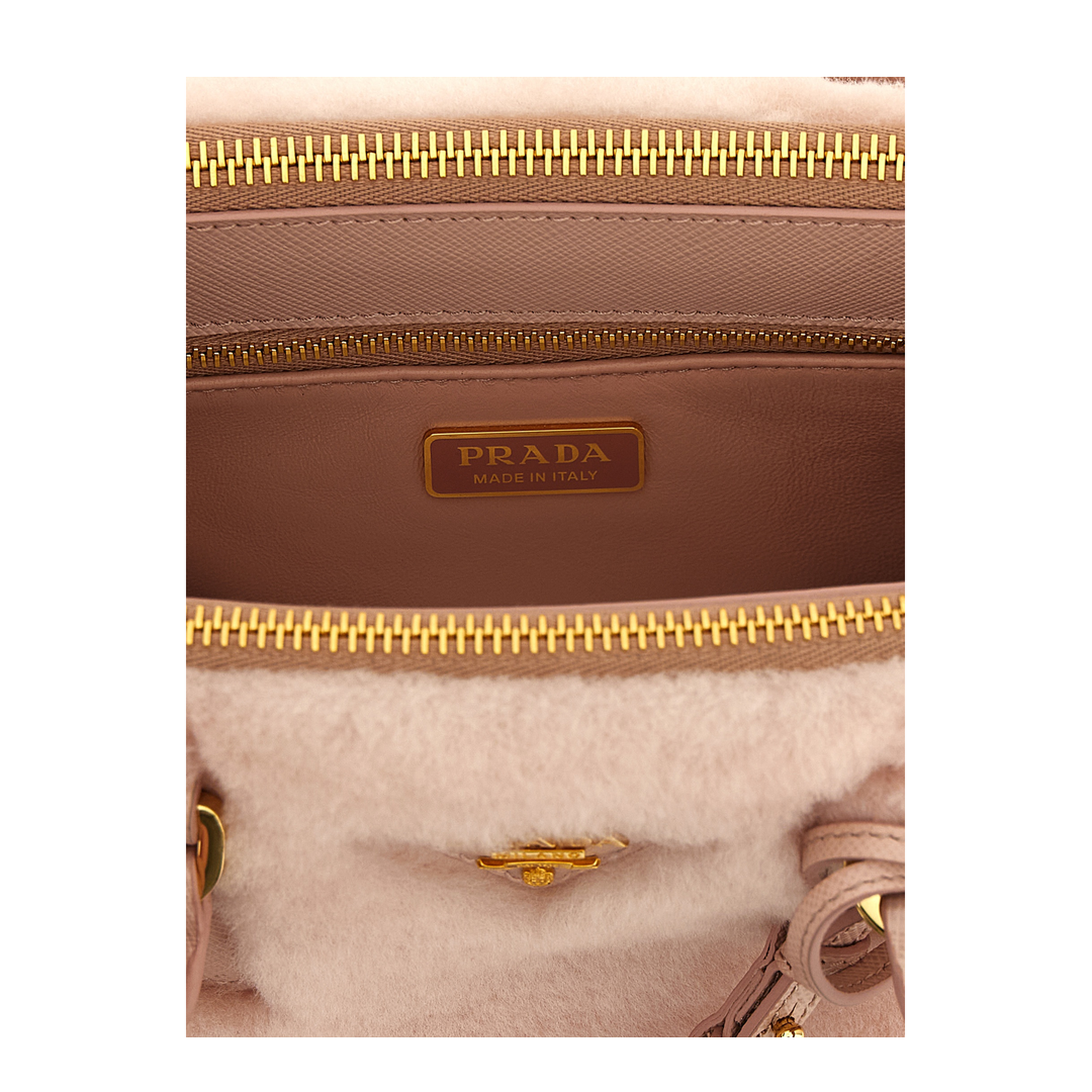 Galleria Mini Shearling Handbag - Orchid Pink - Image 4