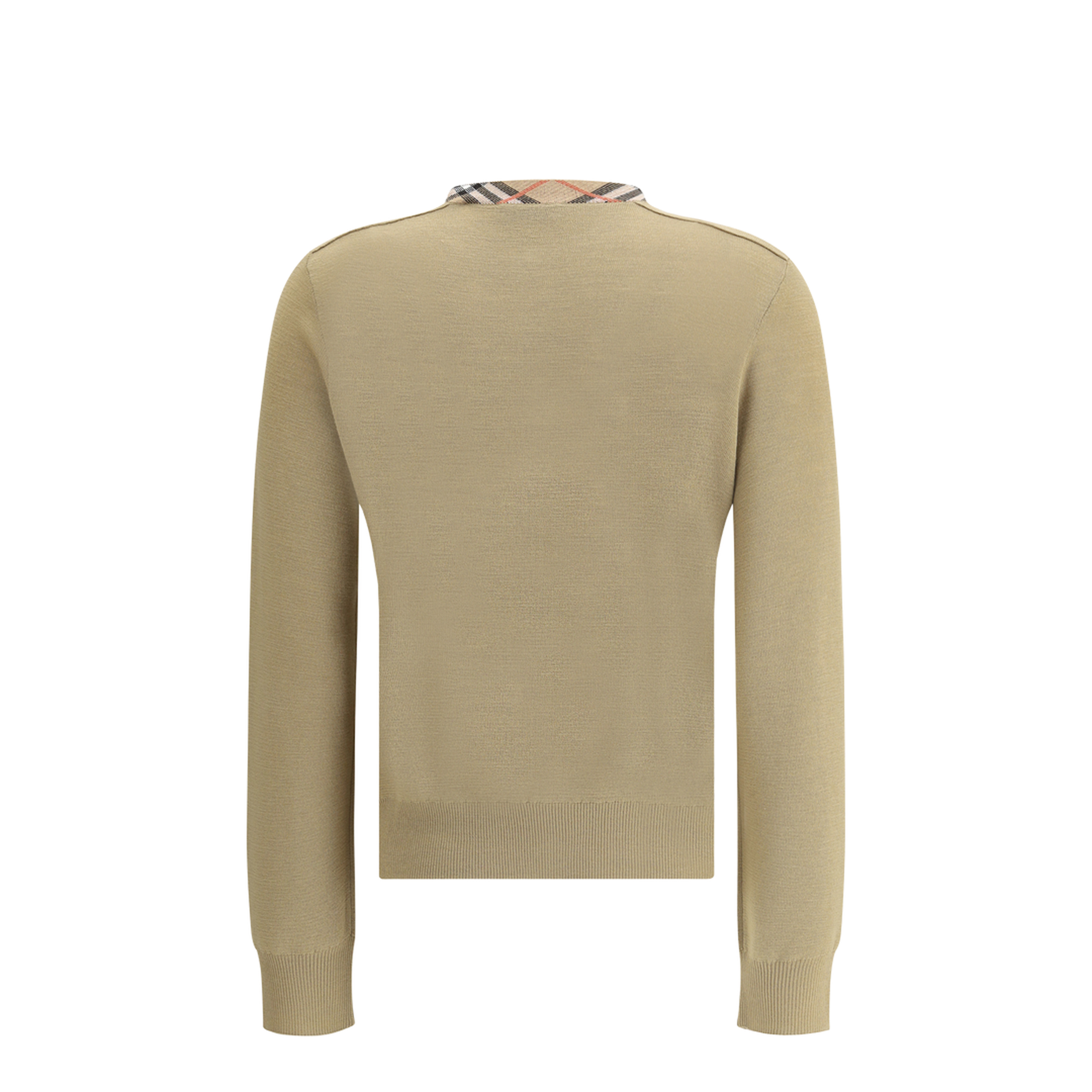 Beige Wool Sweater - Image 2