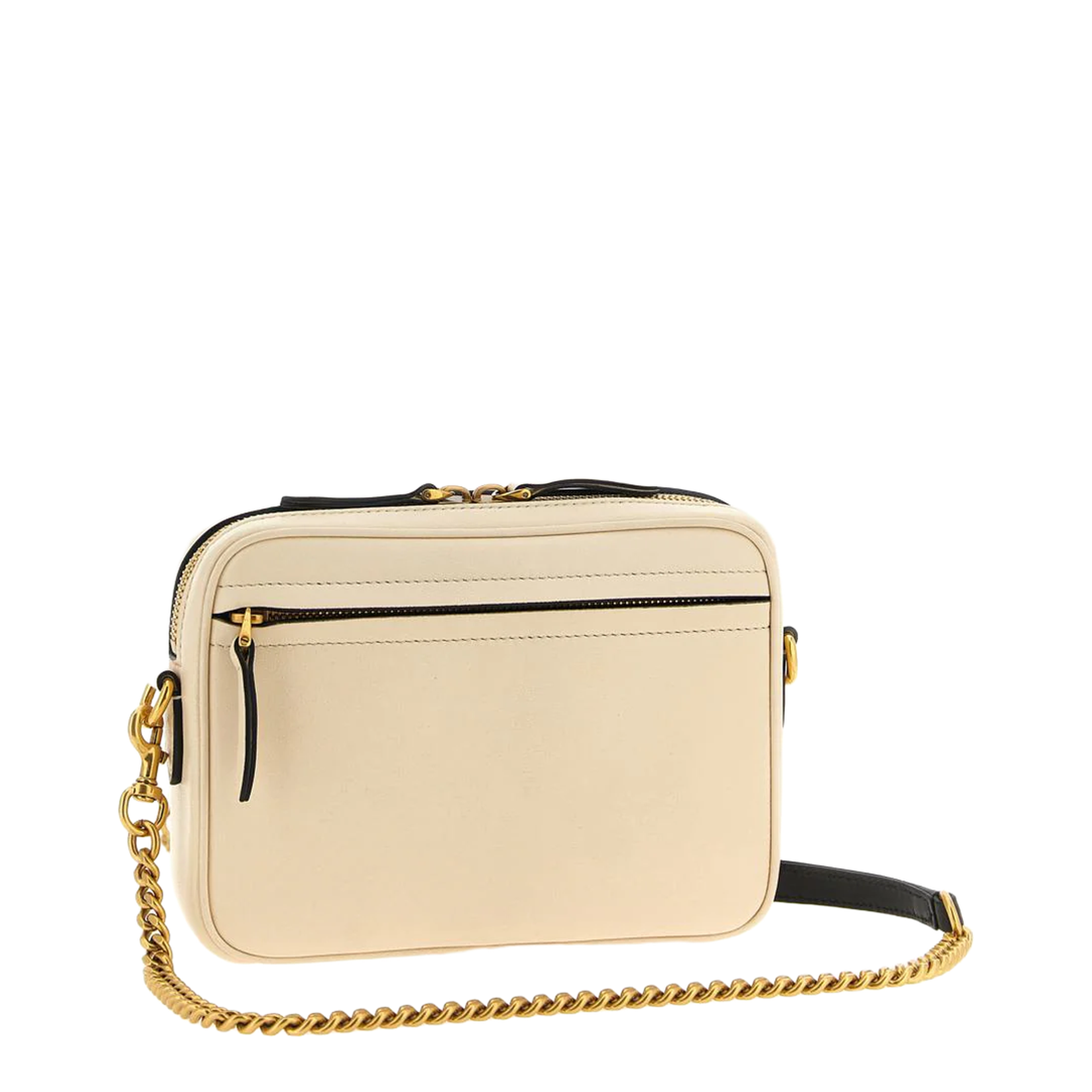 Viva Superstar Nappa Leather Crossbody - Butter/Black - Image 3
