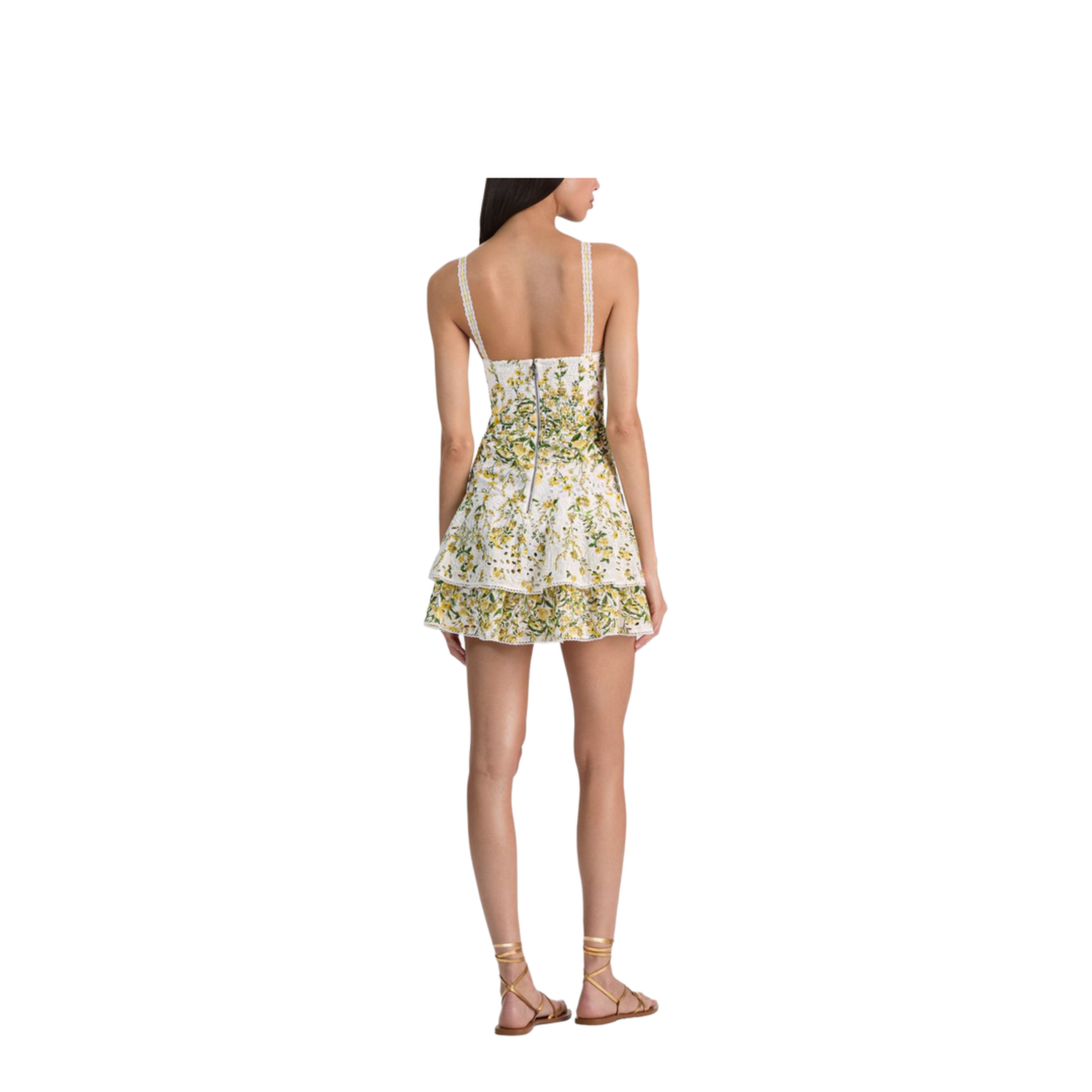 Meredith Sweetheart Mini Dress - Image 4