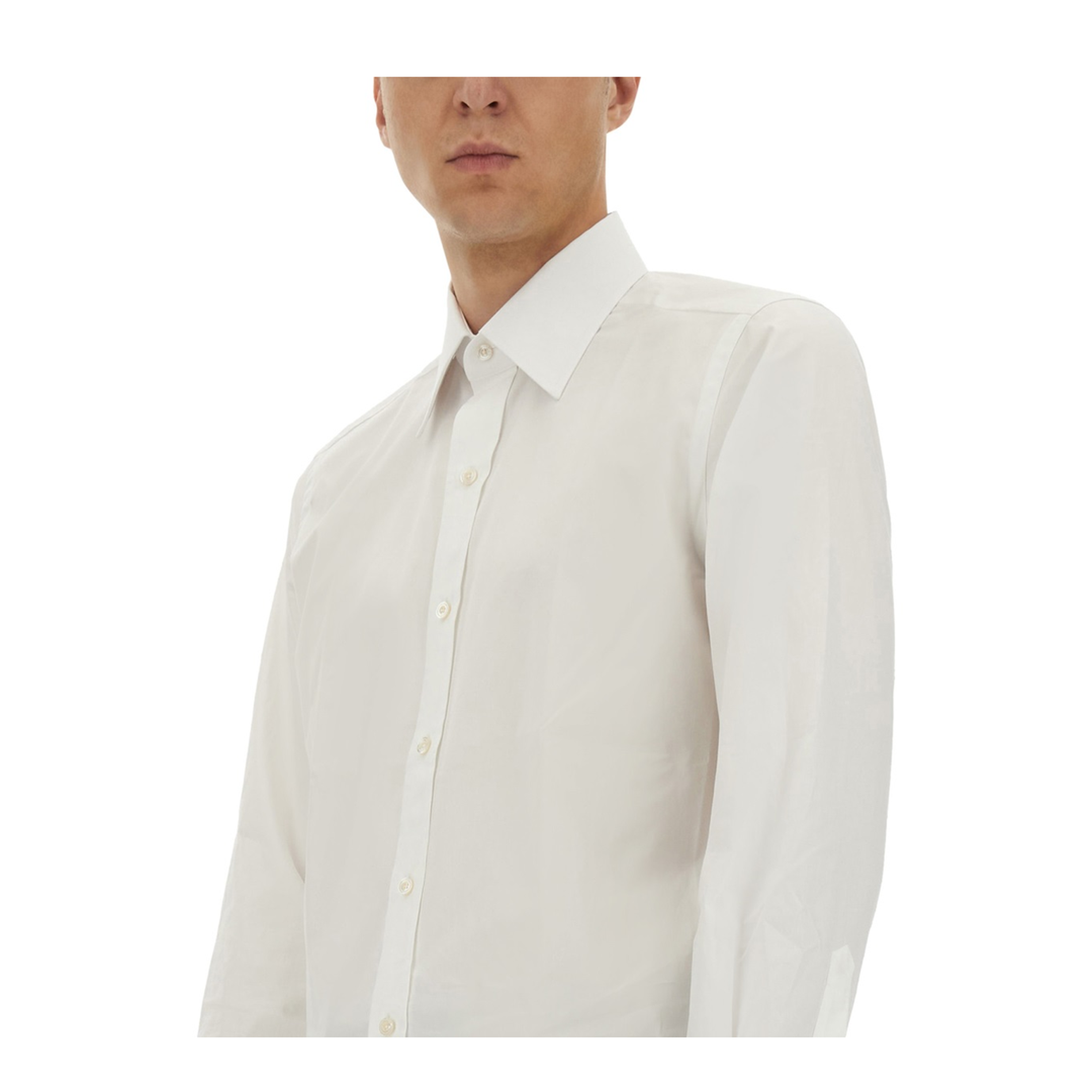 Shirt with Classic Collar - Image 6