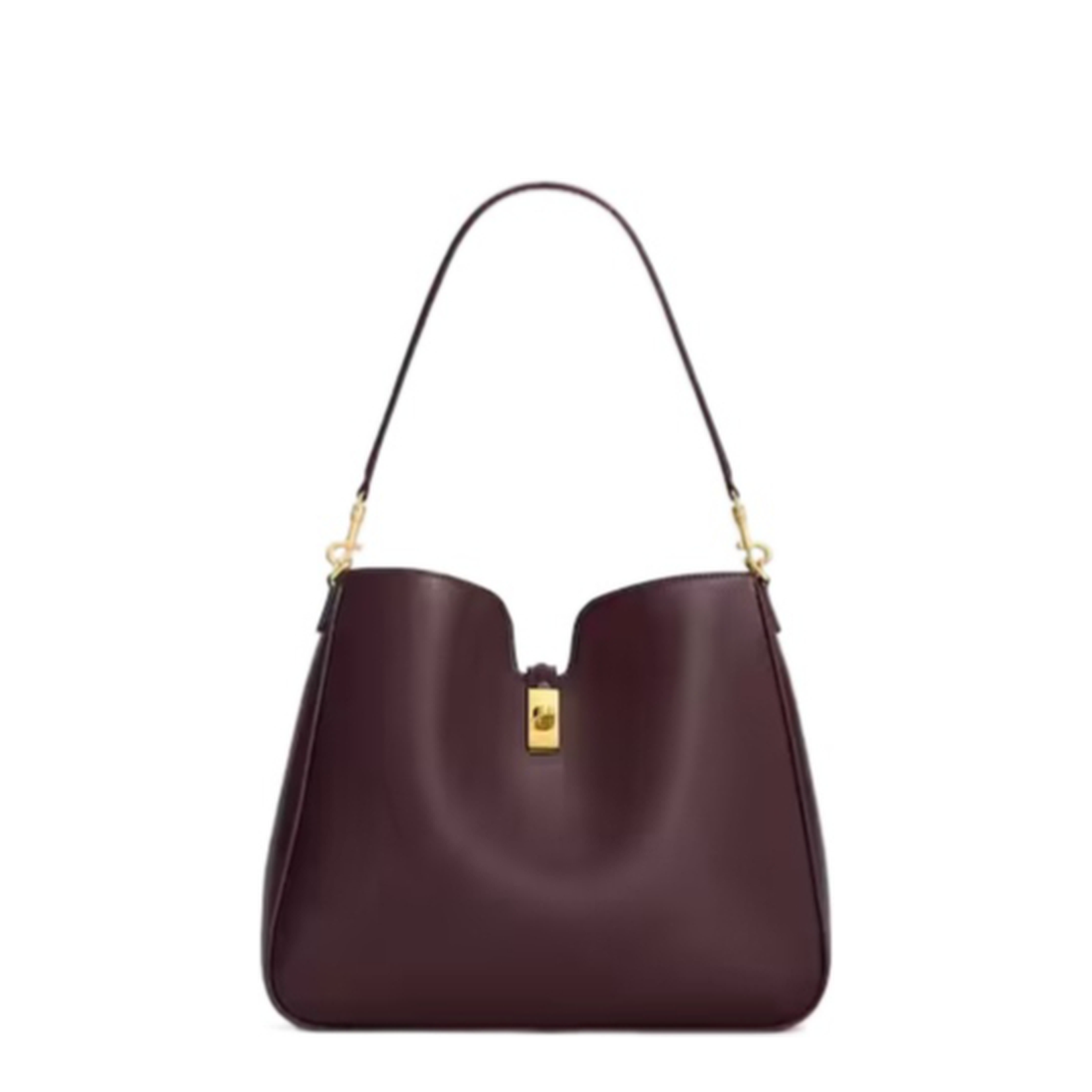 Medium Camille 16 Soft Bag in Smooth Calfskin Deep Burgundy - Image 1