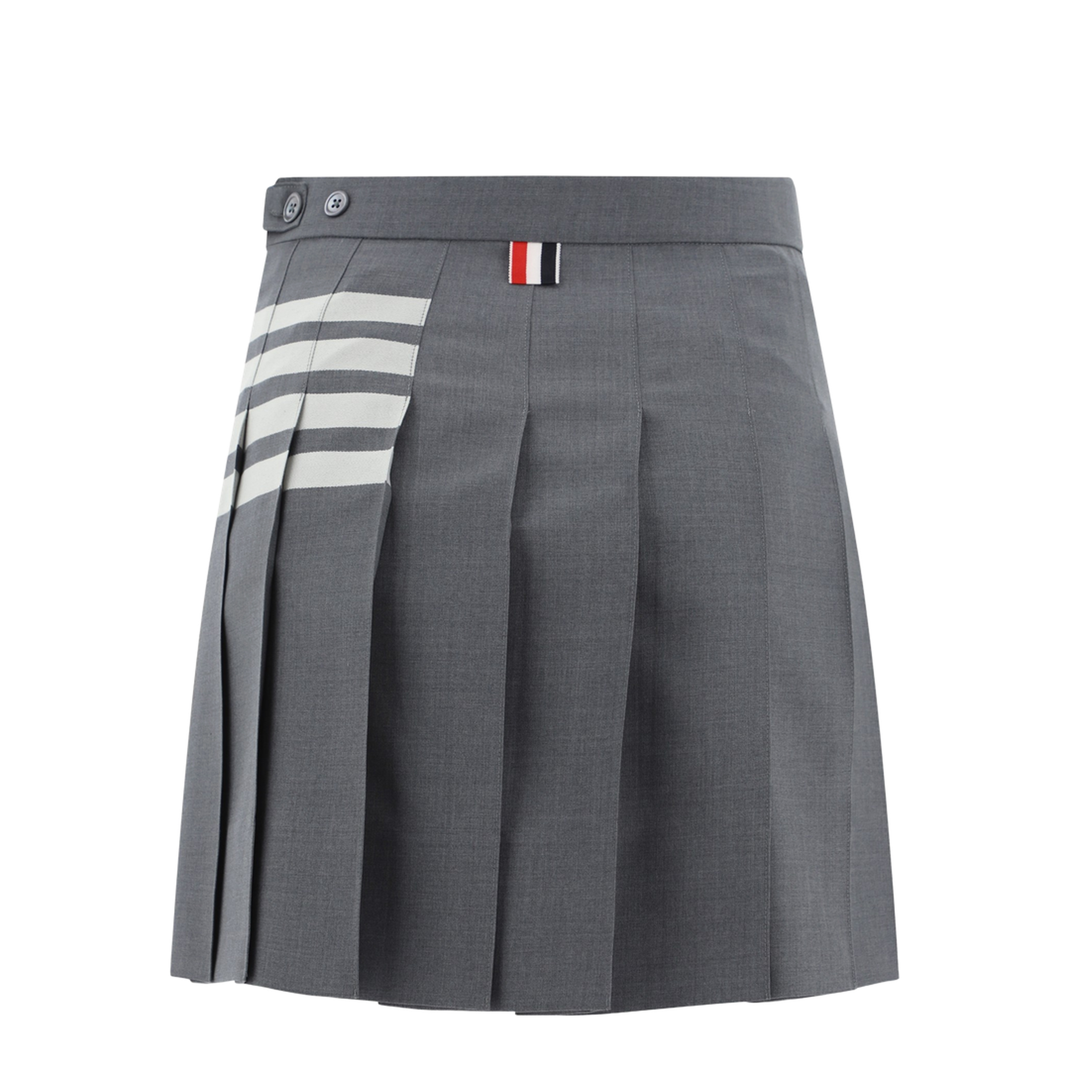 Wool Mini Skirt - Image 3