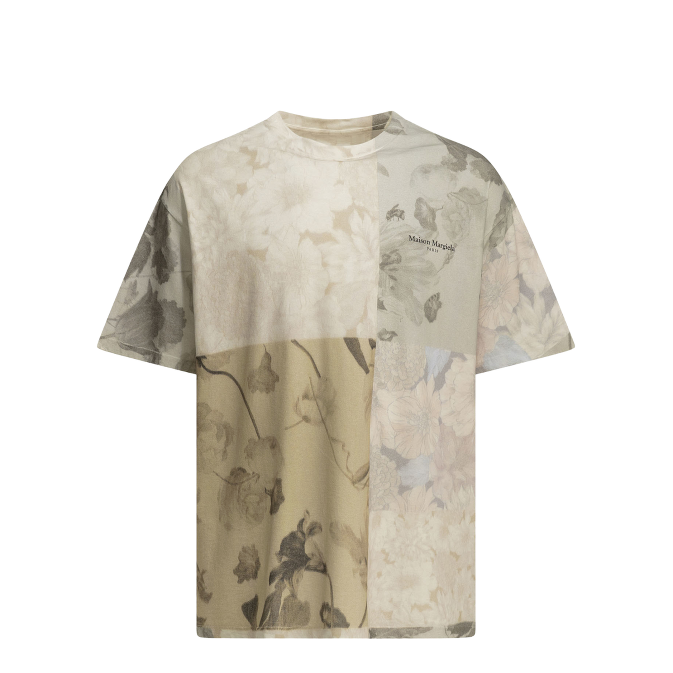 Floral Crewneck T-Shirt - Image 1