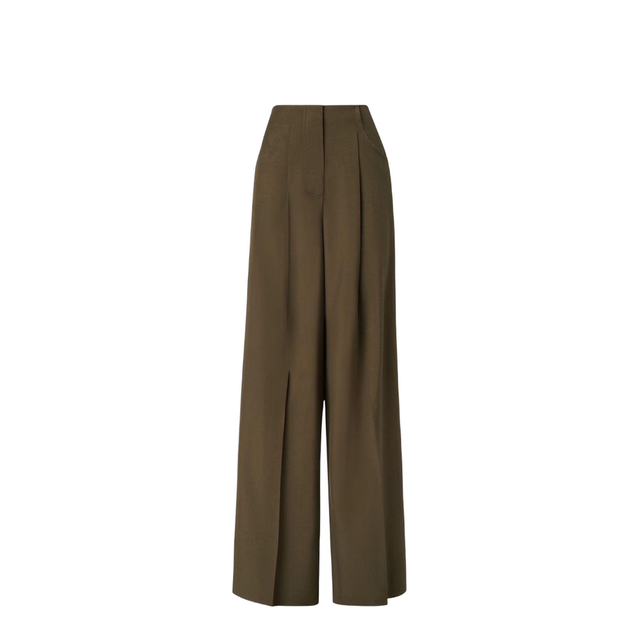 Trousers Wool Green - Image 1