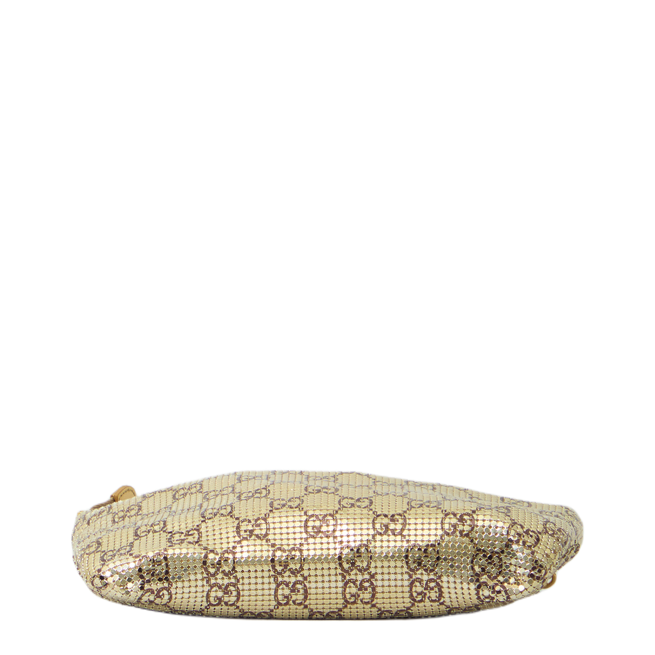 Metallized Evening Bag with Charm - Image 3