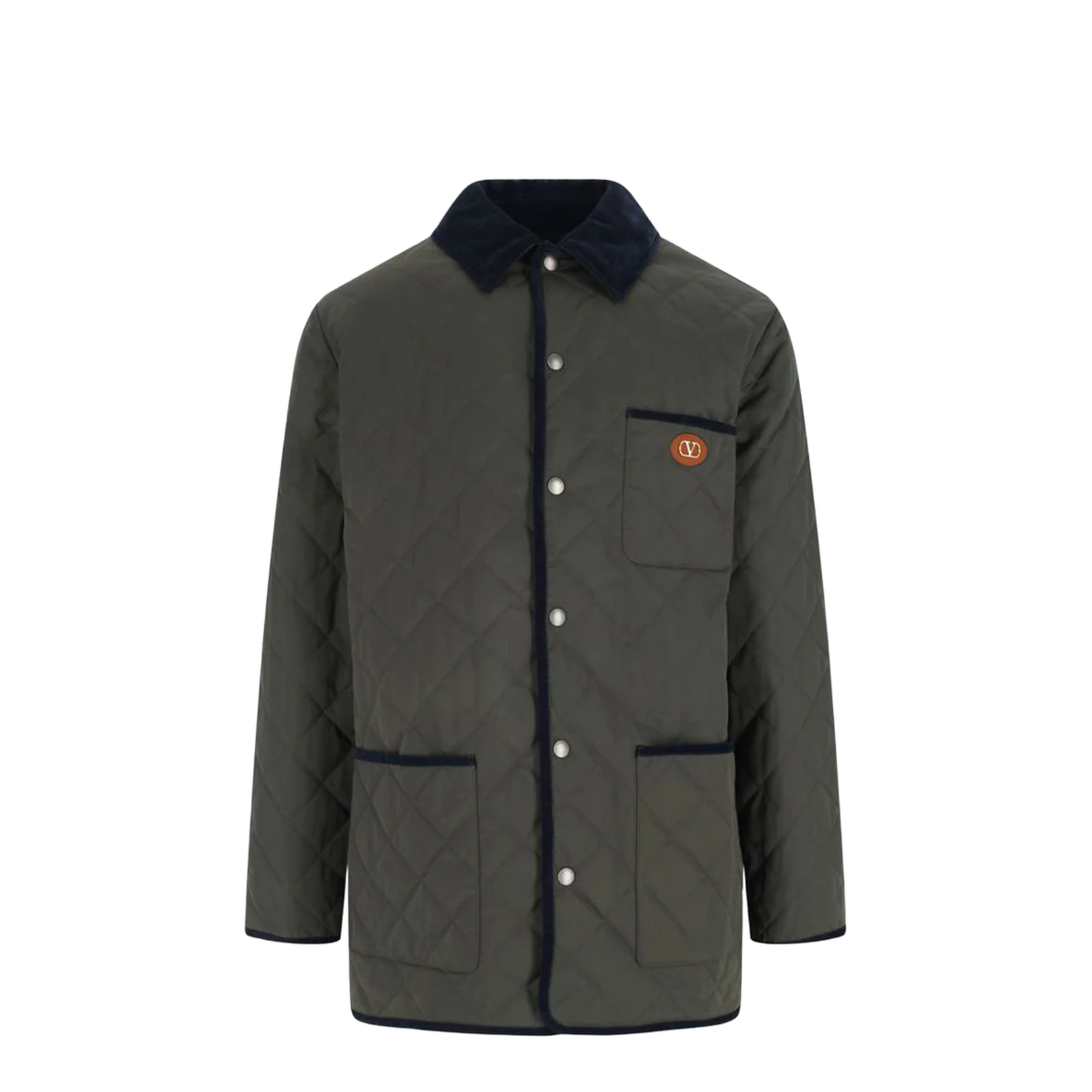 Quilted Nylon VLogo Jacket - Image 1