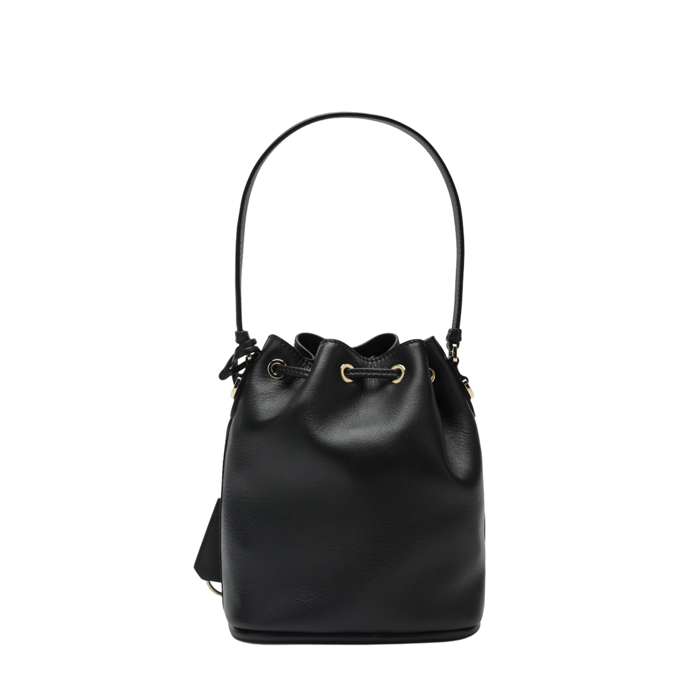 Re-Edition 1978 Mini Leather Bucket Bag - Nero - Image 2