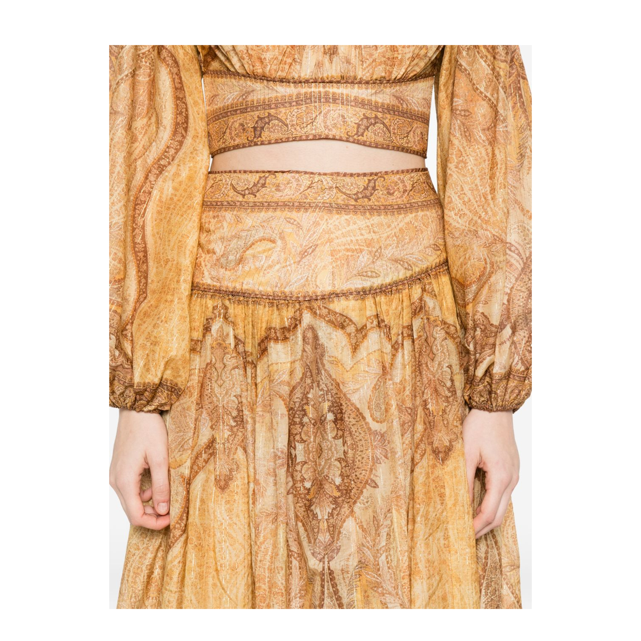 Women Skirt Mustard - Image 5