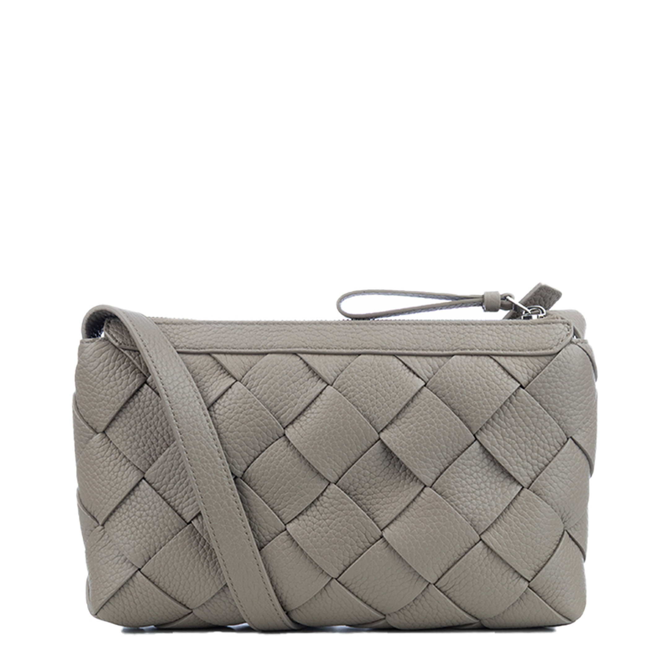 Diago Calfskin Messenger - Limestone - Image 3