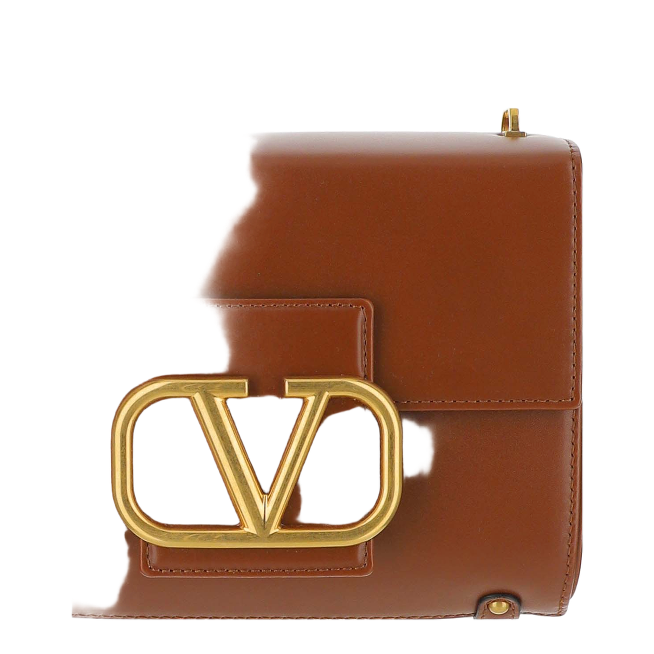 Stud Sign Calfskin Shoulder Bag - Ivory - Image 5