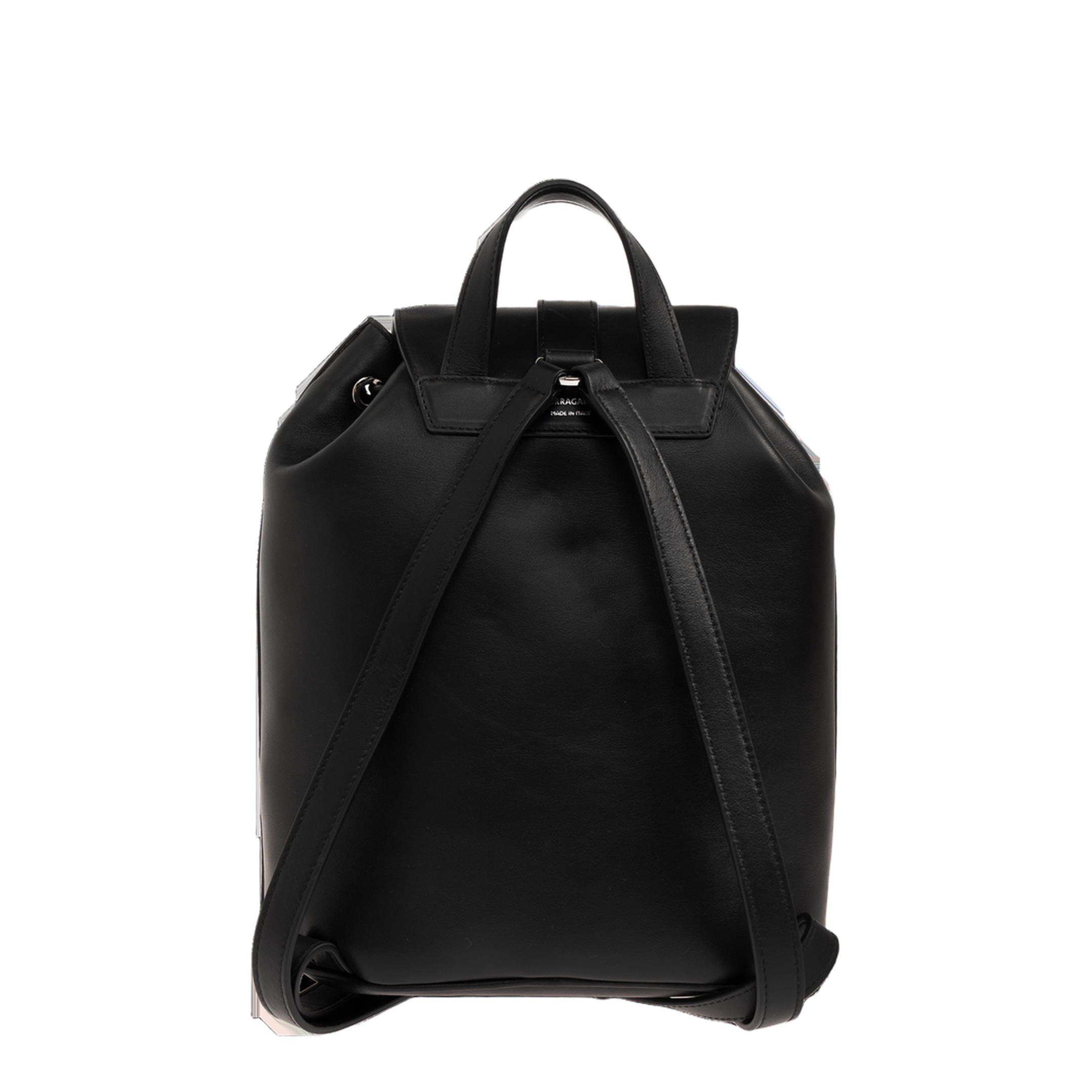 Medium Calfskin Backpack - Black - Image 2