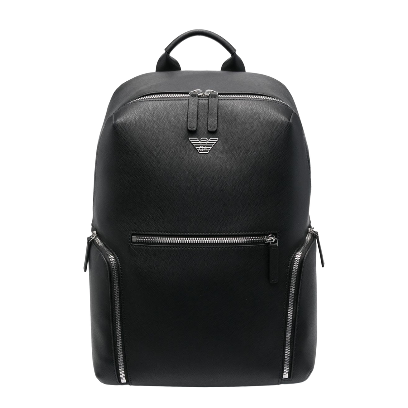 Logo-Embossed Zip-Fastening Backpack - Image 1