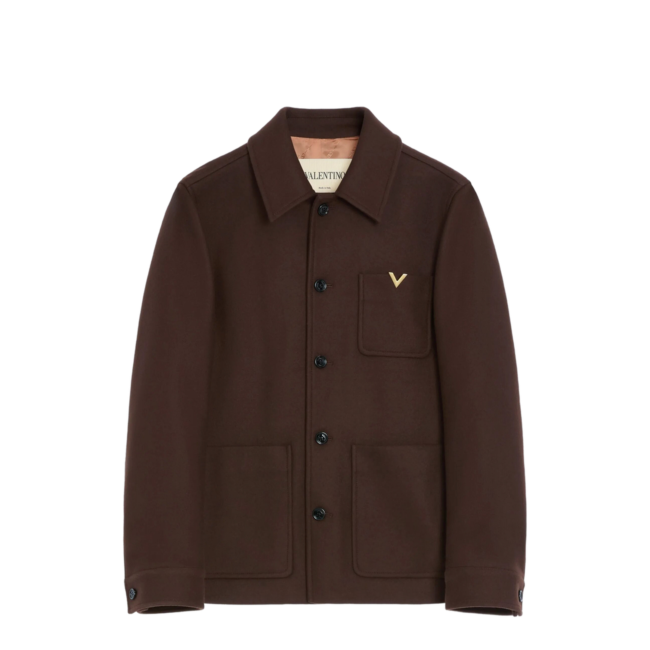 Wool Jacket with Vgold - Image 1