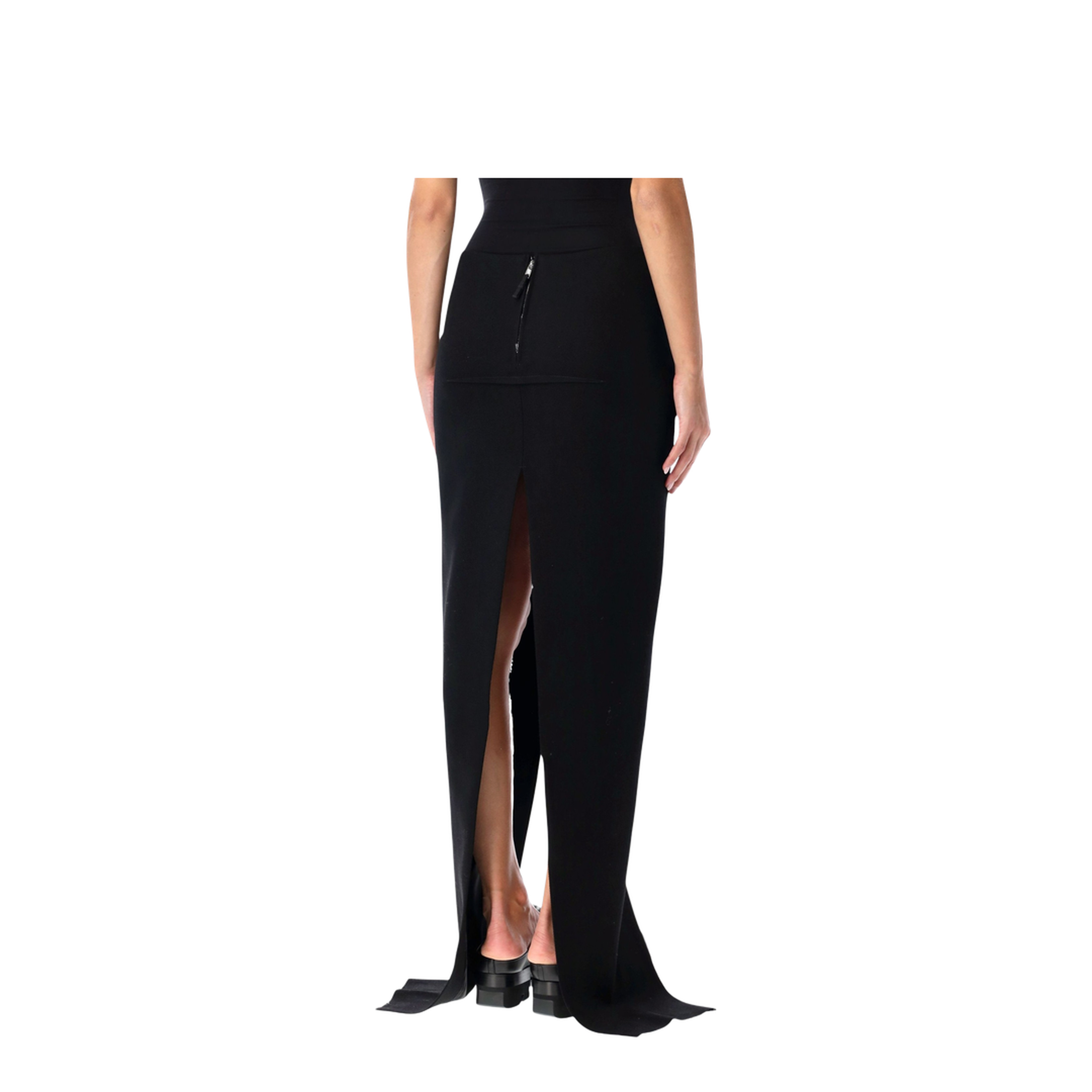Long Skirt with Center Slits - Image 2
