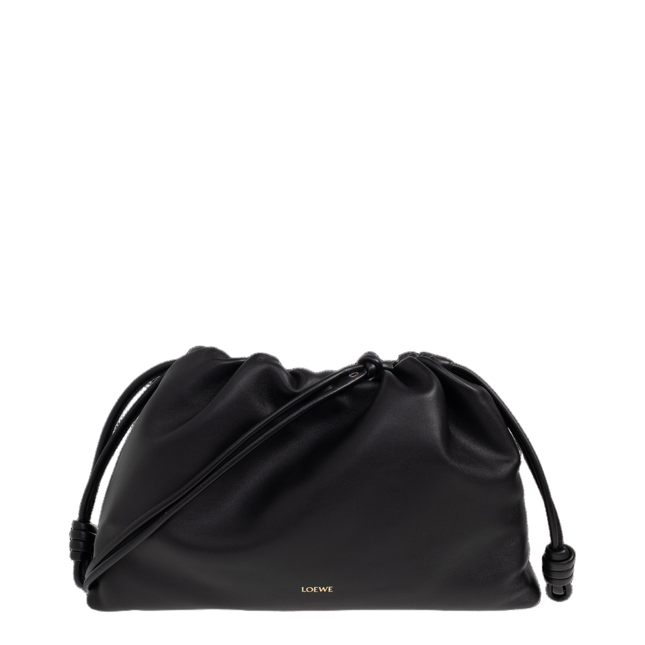 Flamenco Large Calfskin Purse - Black - Image 1