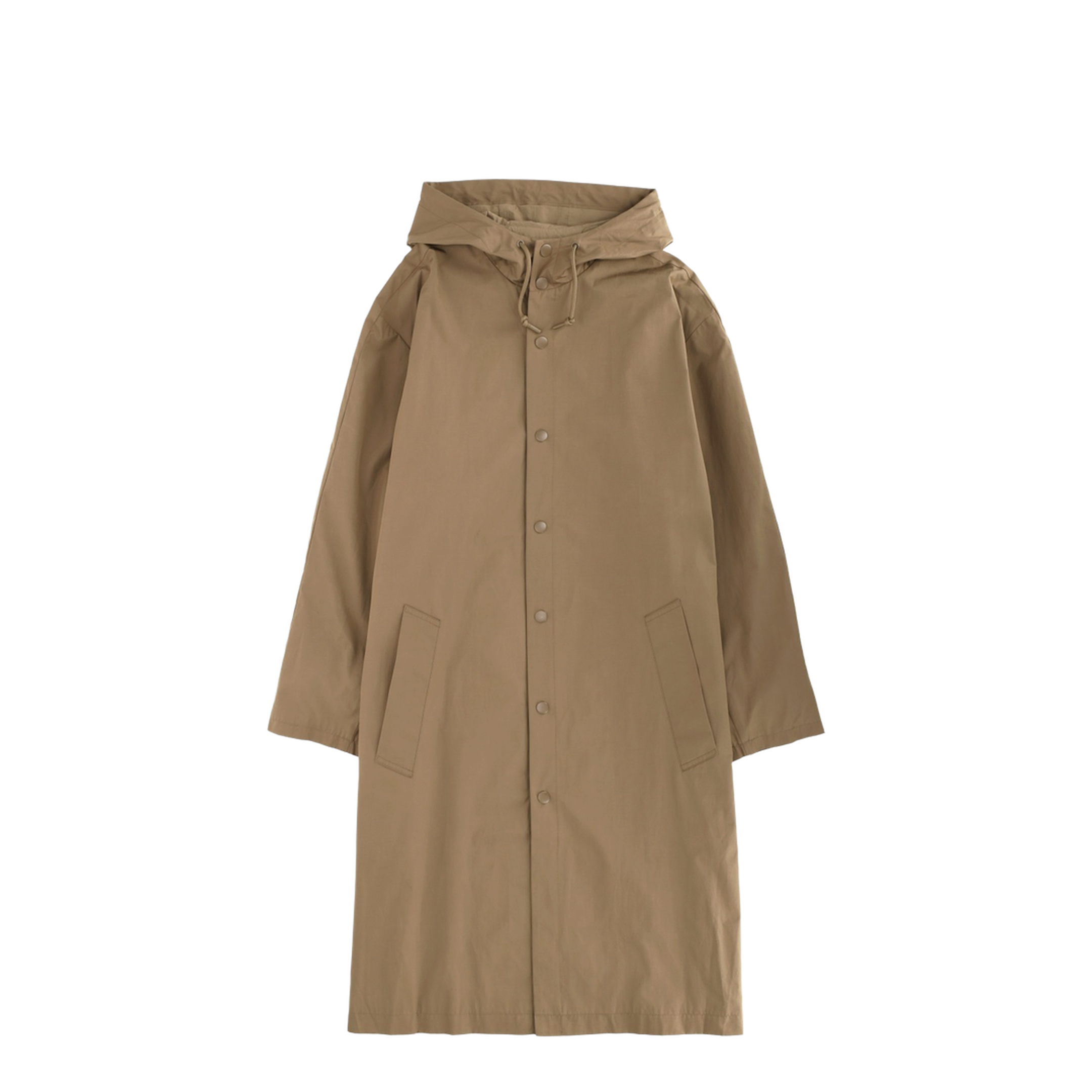 Hooded Trench Coat - Image 1