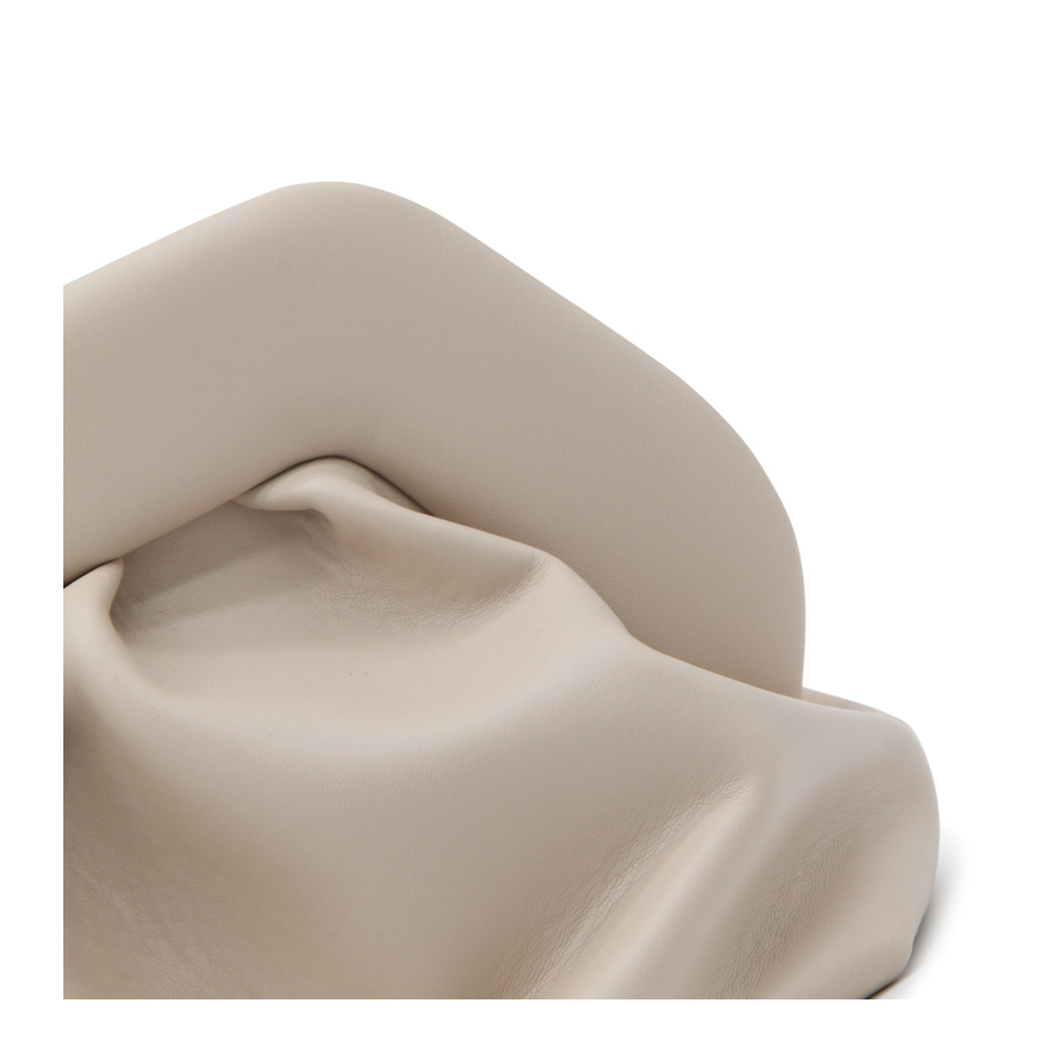 Bios One Size Satin Clutch - Butter Cream - Image 4
