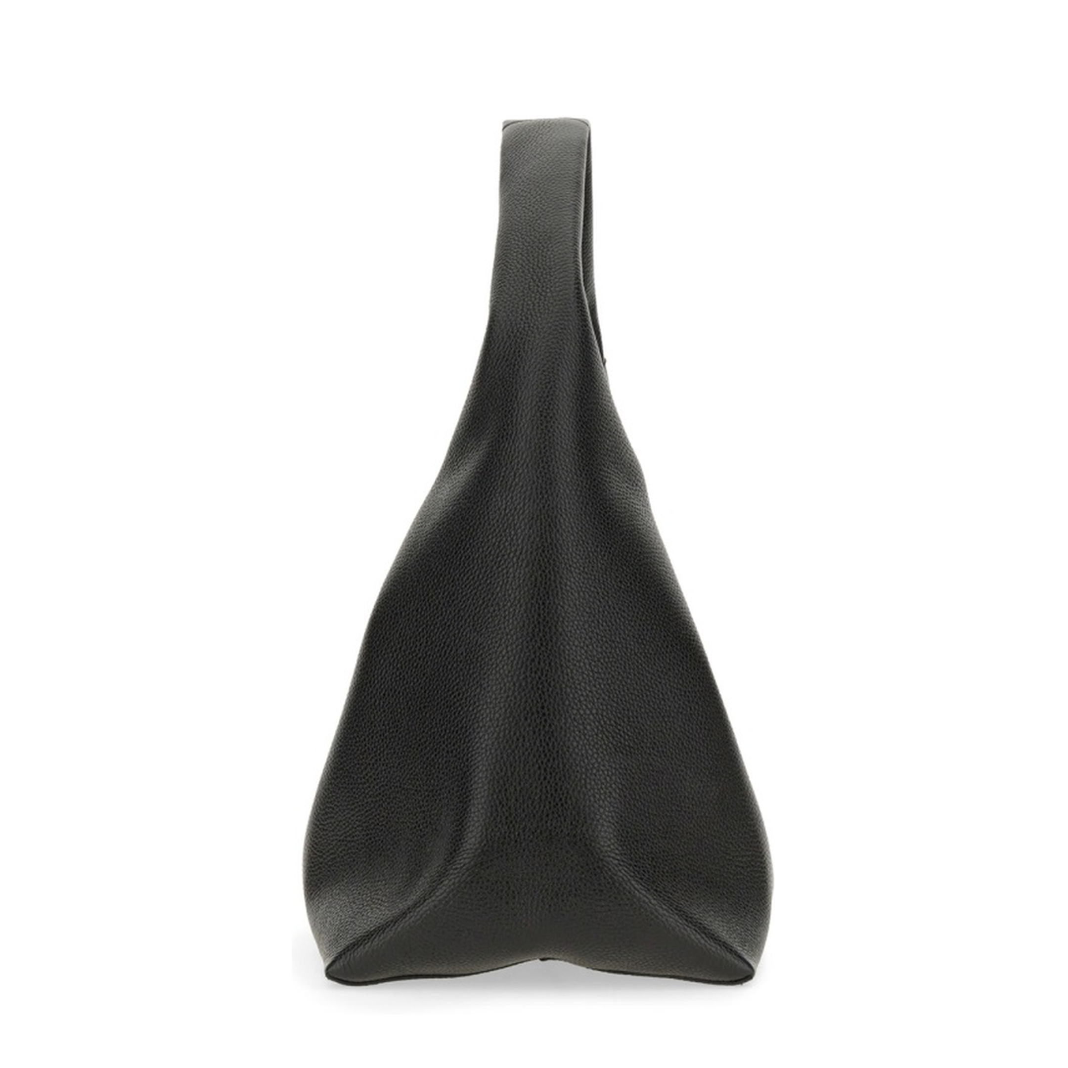 The Sack Bag In Black Leather - Image 5
